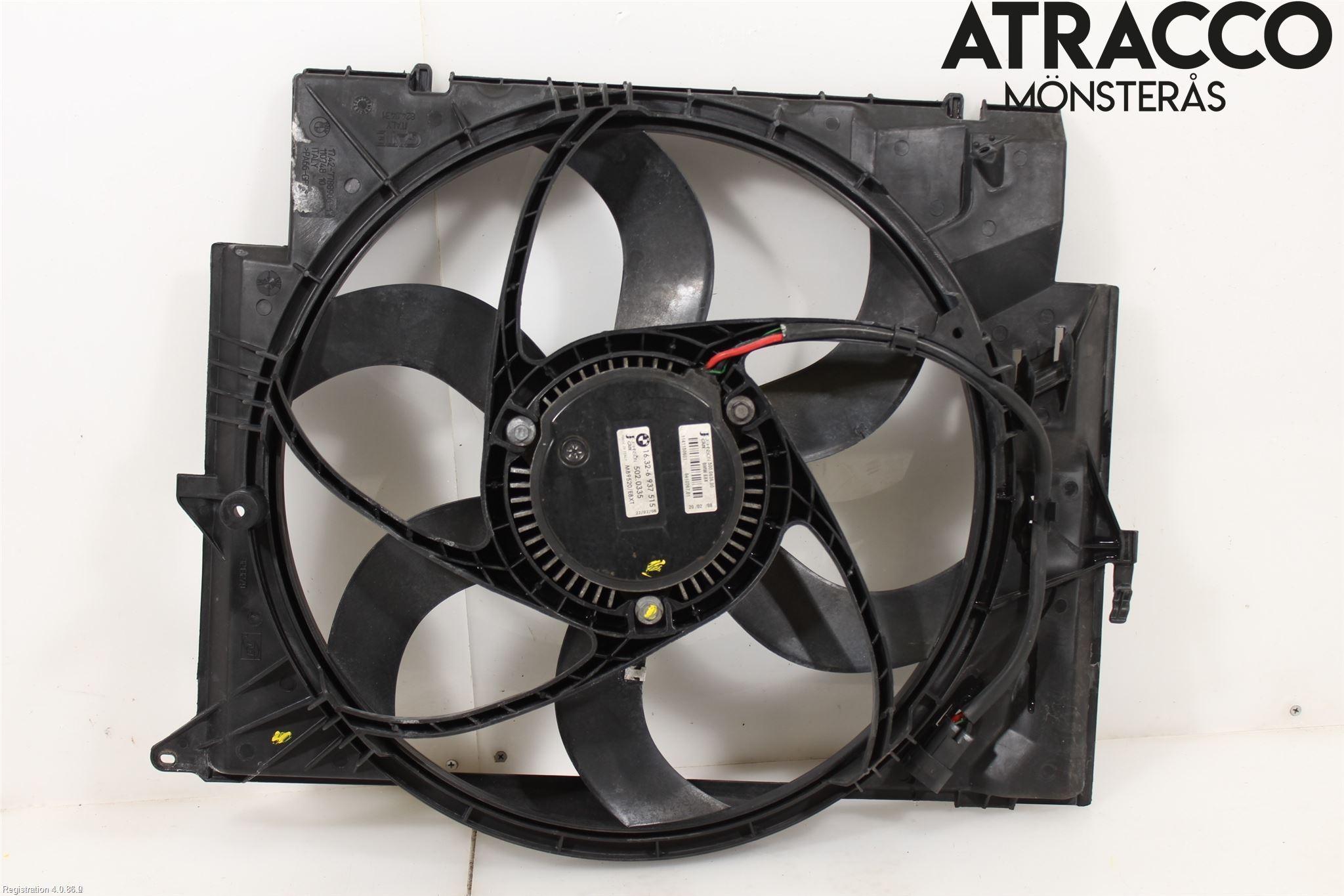 BMW 3 E90/91 SED/TOU 05-12 Kylfläkt El