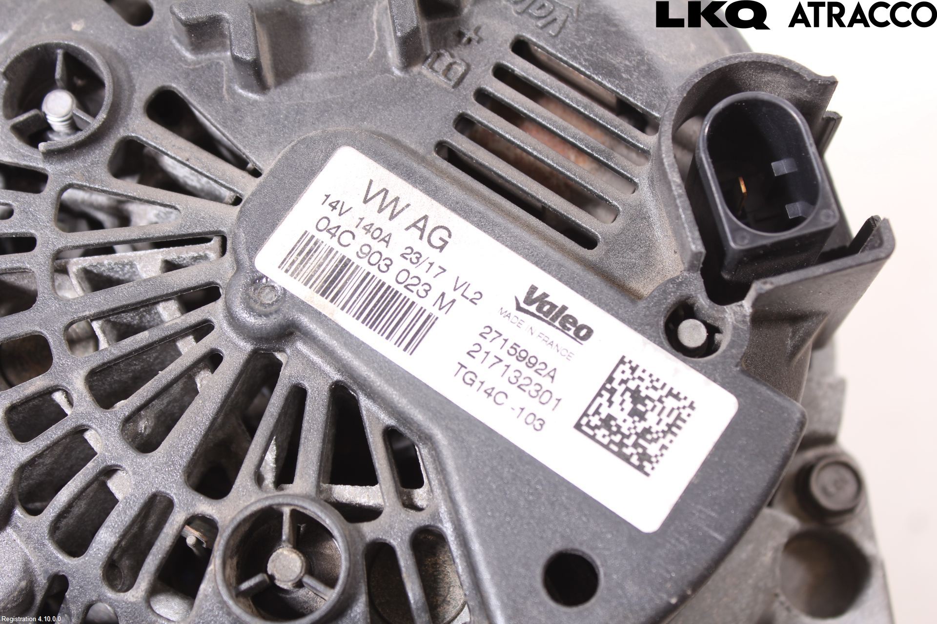 Volkswagen VW GOLF / E-GOLF VII 13-20 Generator