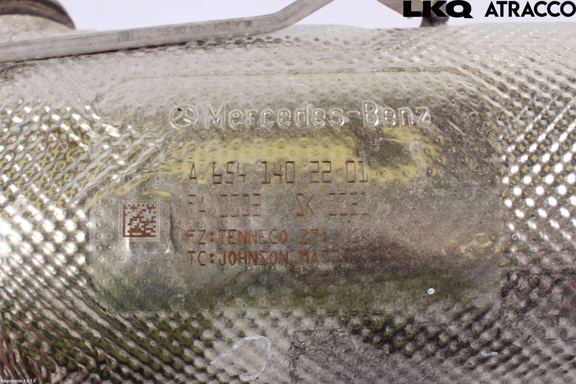 Mercedes-Benz MB E-KLASS (W213) 16-23 Avgas Partikelfilter