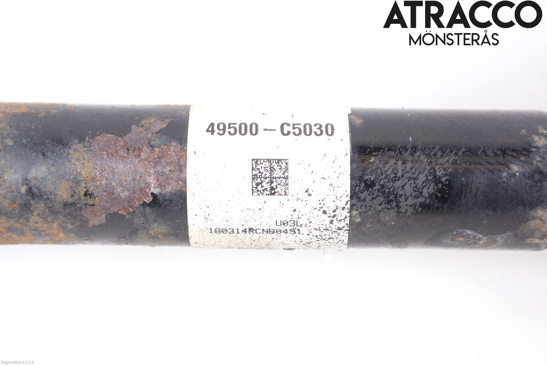 Kia SORENTO 15-20 Drivaxel Fram Vänster