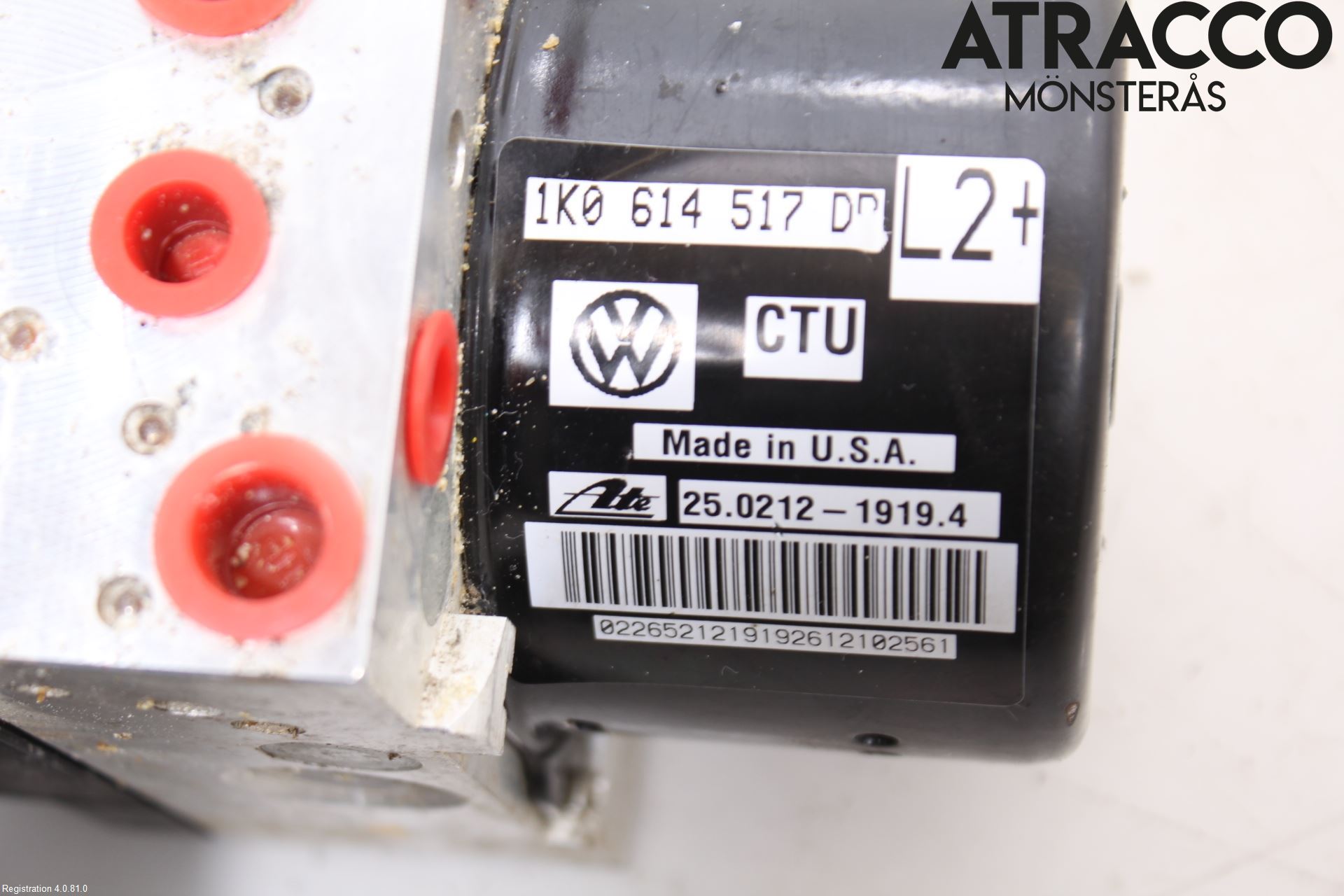 Volkswagen VW GOLF VI 09-13 Abs Hydraulaggregat