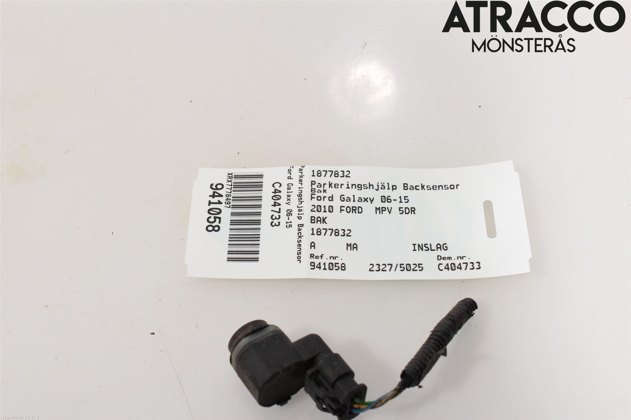 Ford GALAXY 06-15 Parkeringshjälp Backsensor