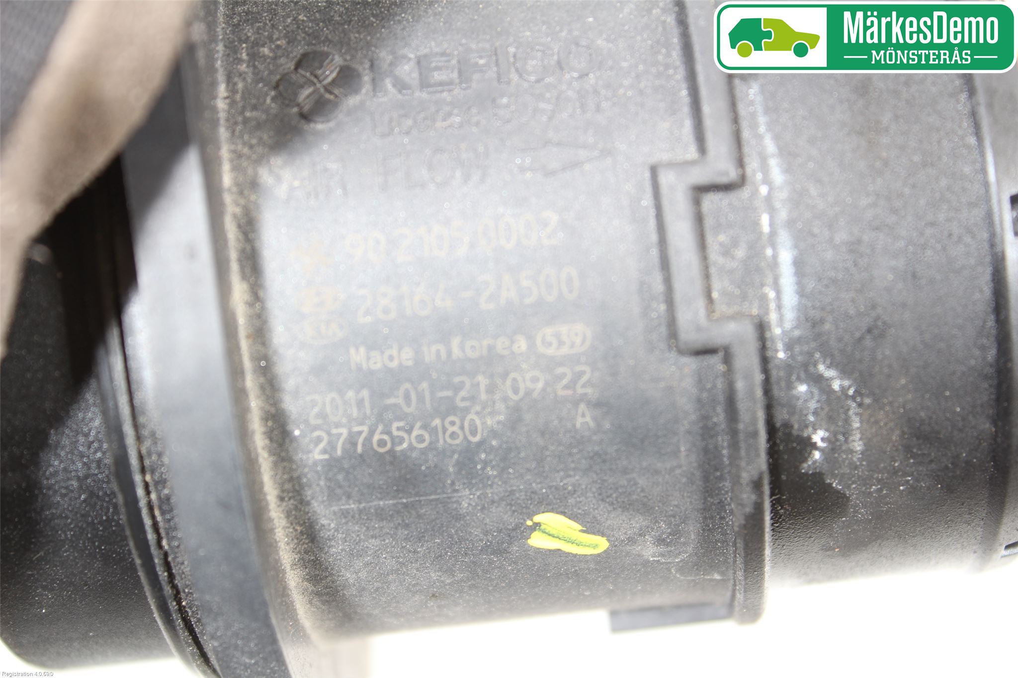 Kia CEED 06-12 Injluftmassamätare