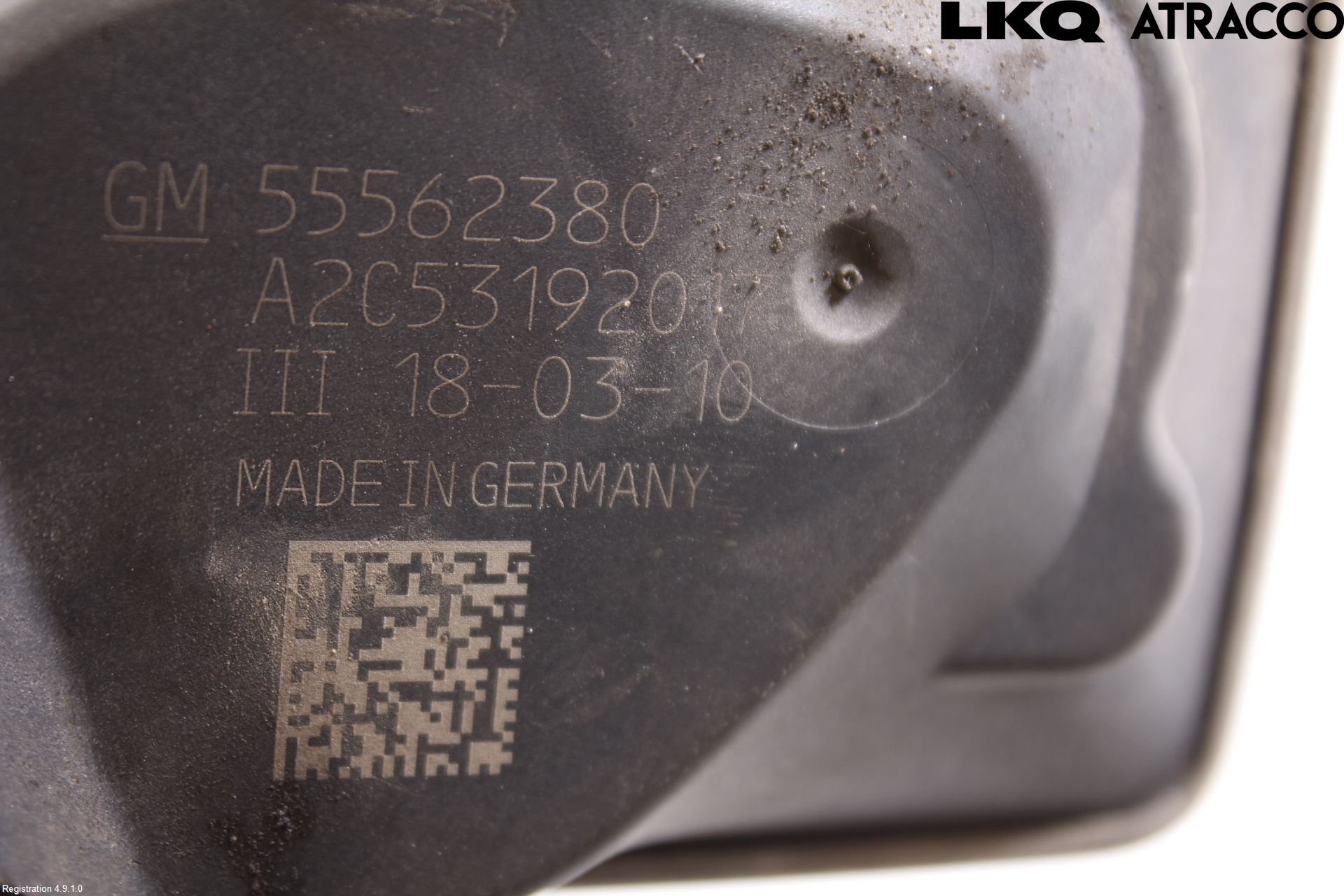 GM CHEVROLET CRUZE Injspjällhus