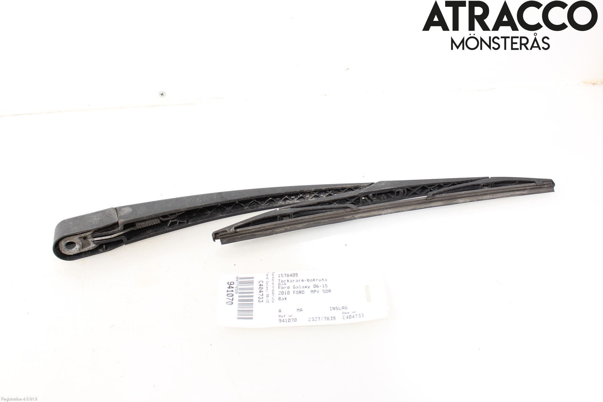 Ford GALAXY 06-15 Torkararm-Bakruta