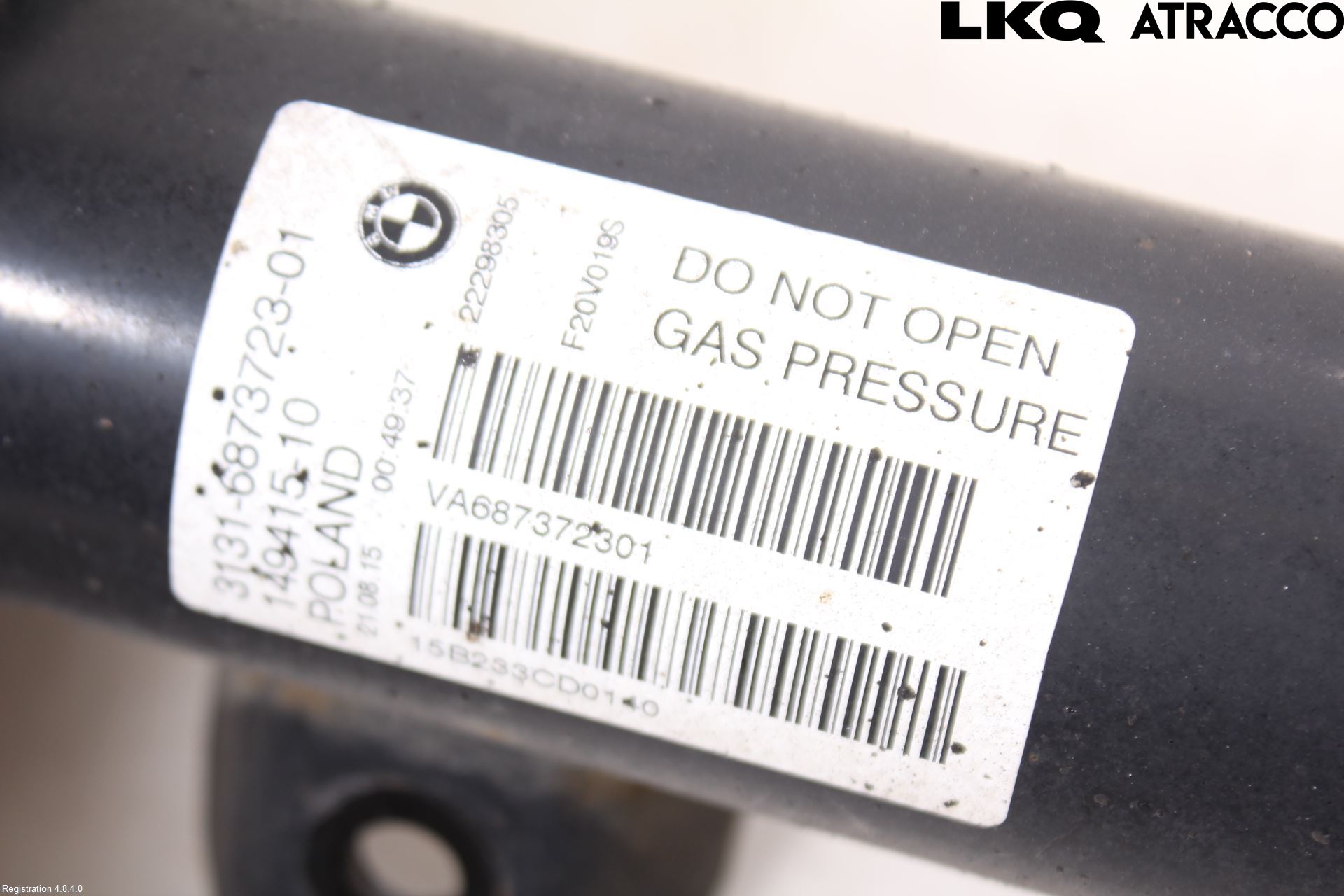 BMW 1 F20/F21 11-19 Fjäderben Fram Vänster