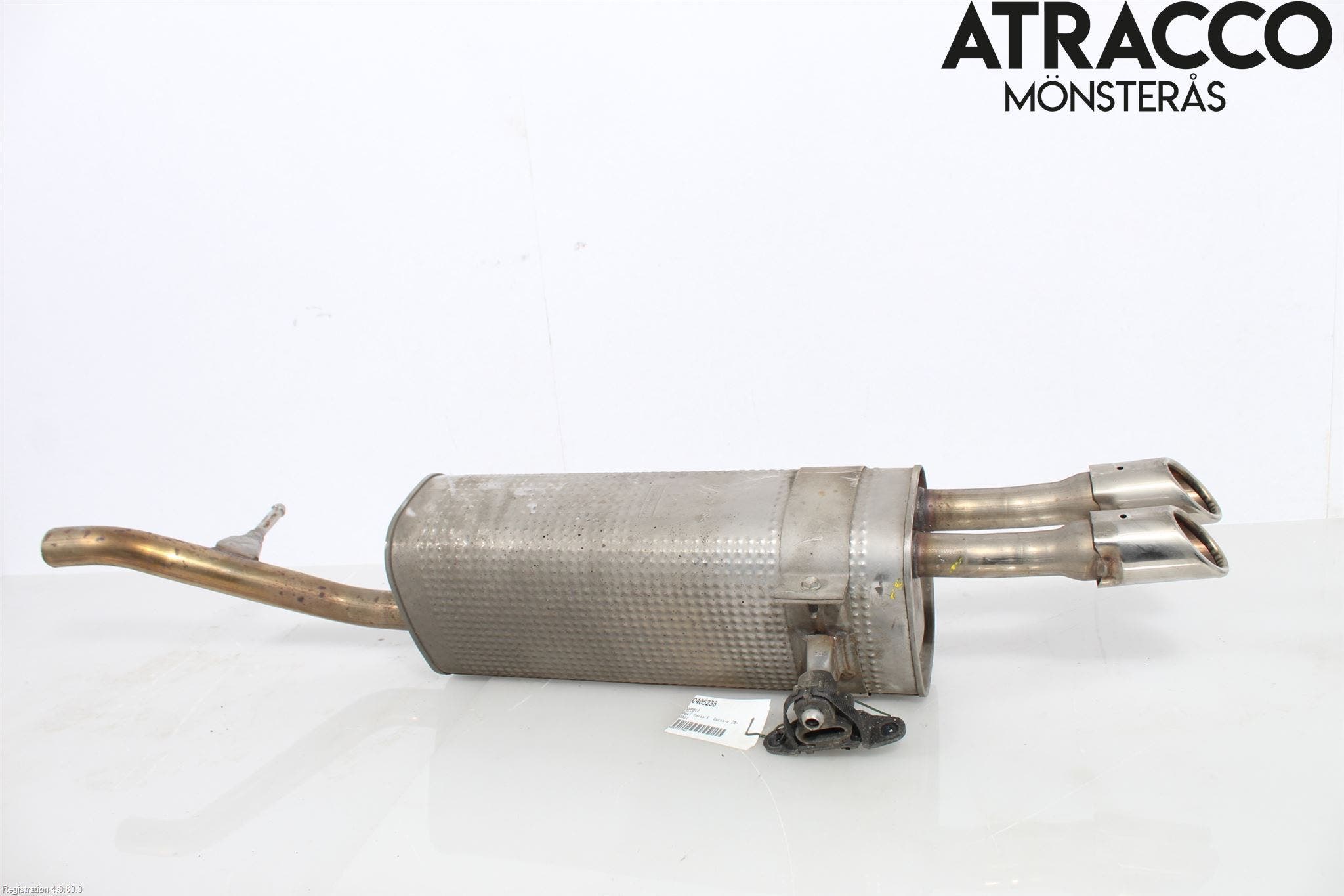 Opel CORSA F, CORSA-E 20- Avgas Bakre Dämpare