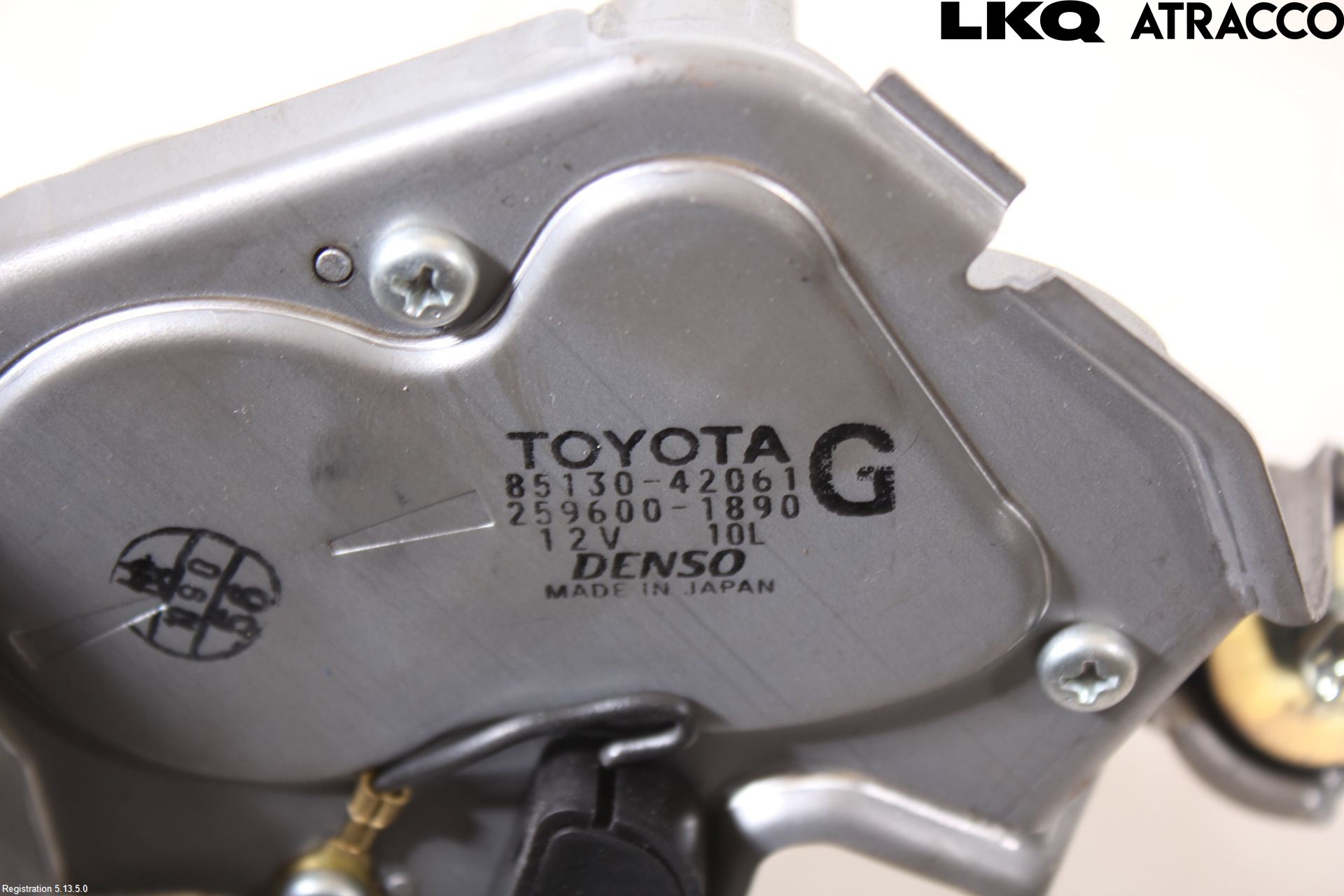 Toyota RAV 4 06-12 Torkarmotor Baklucka