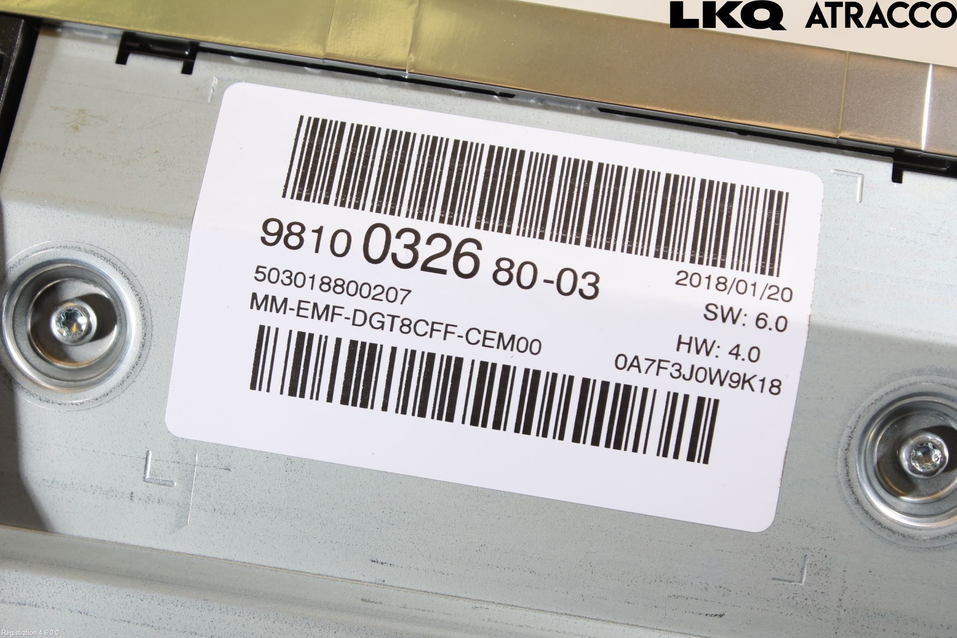 Peugeot 3008 17-24 Multifunktionsdisplay