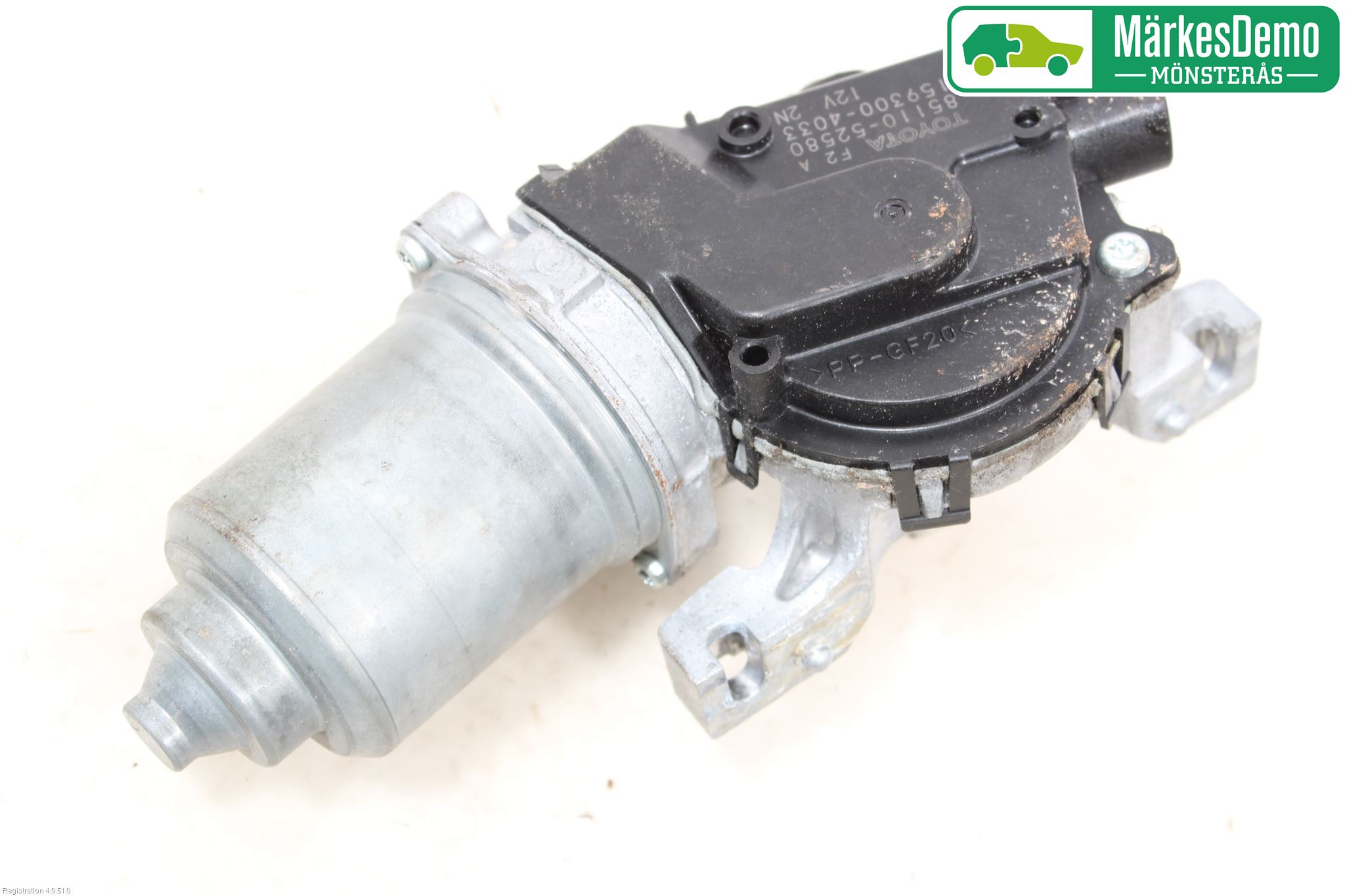 Toyota VERSO-S 11-16 Torkarmotor Vindruta