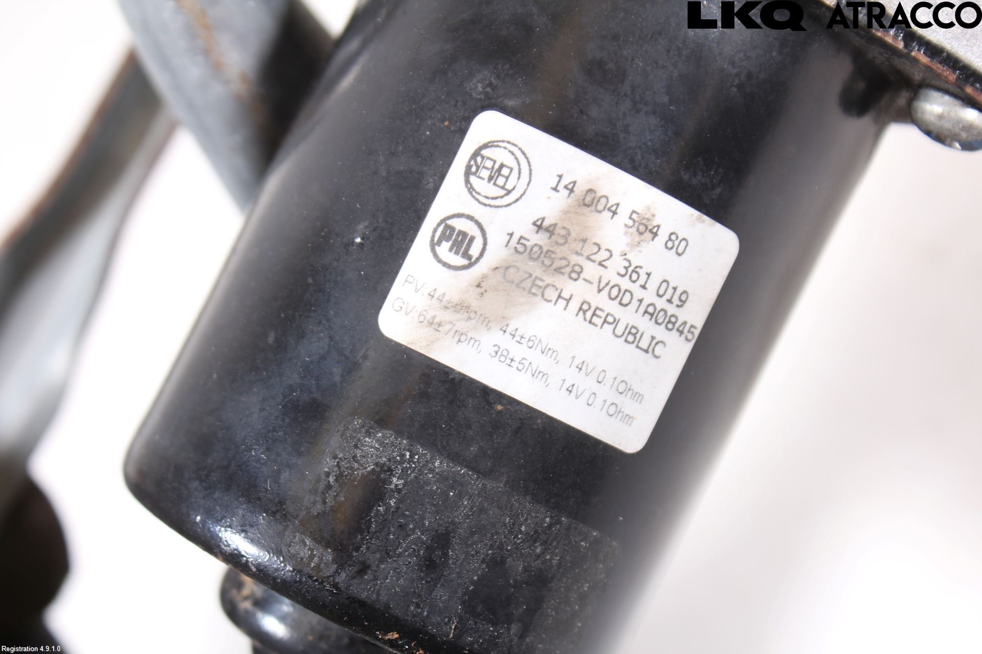 Fiat SCUDO 07-16 Torkarmotor Vindruta