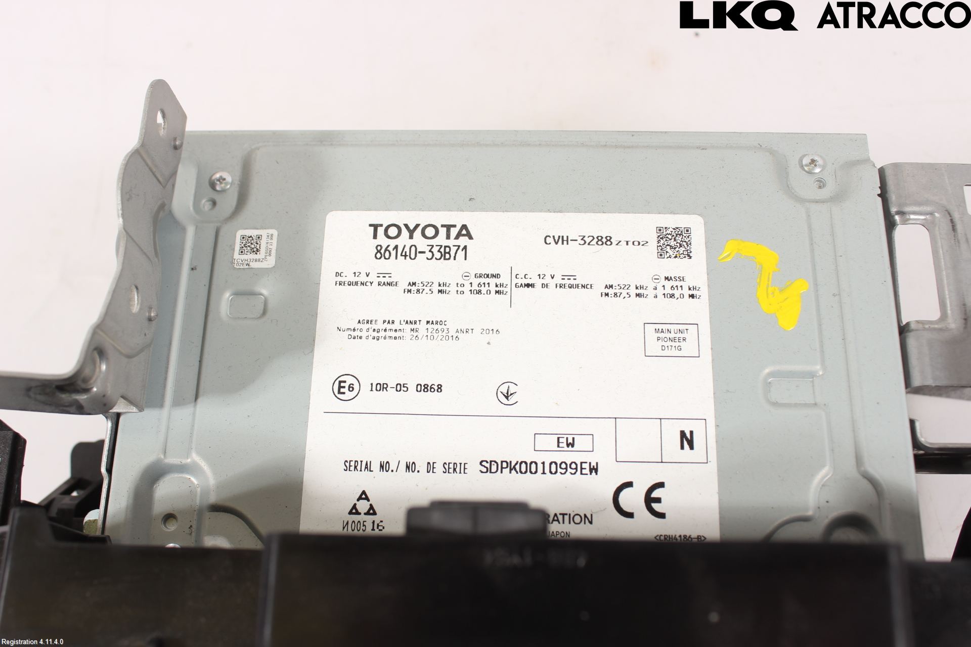Lexus ES 250/300/330 Cd Radio - Multimediapanel
