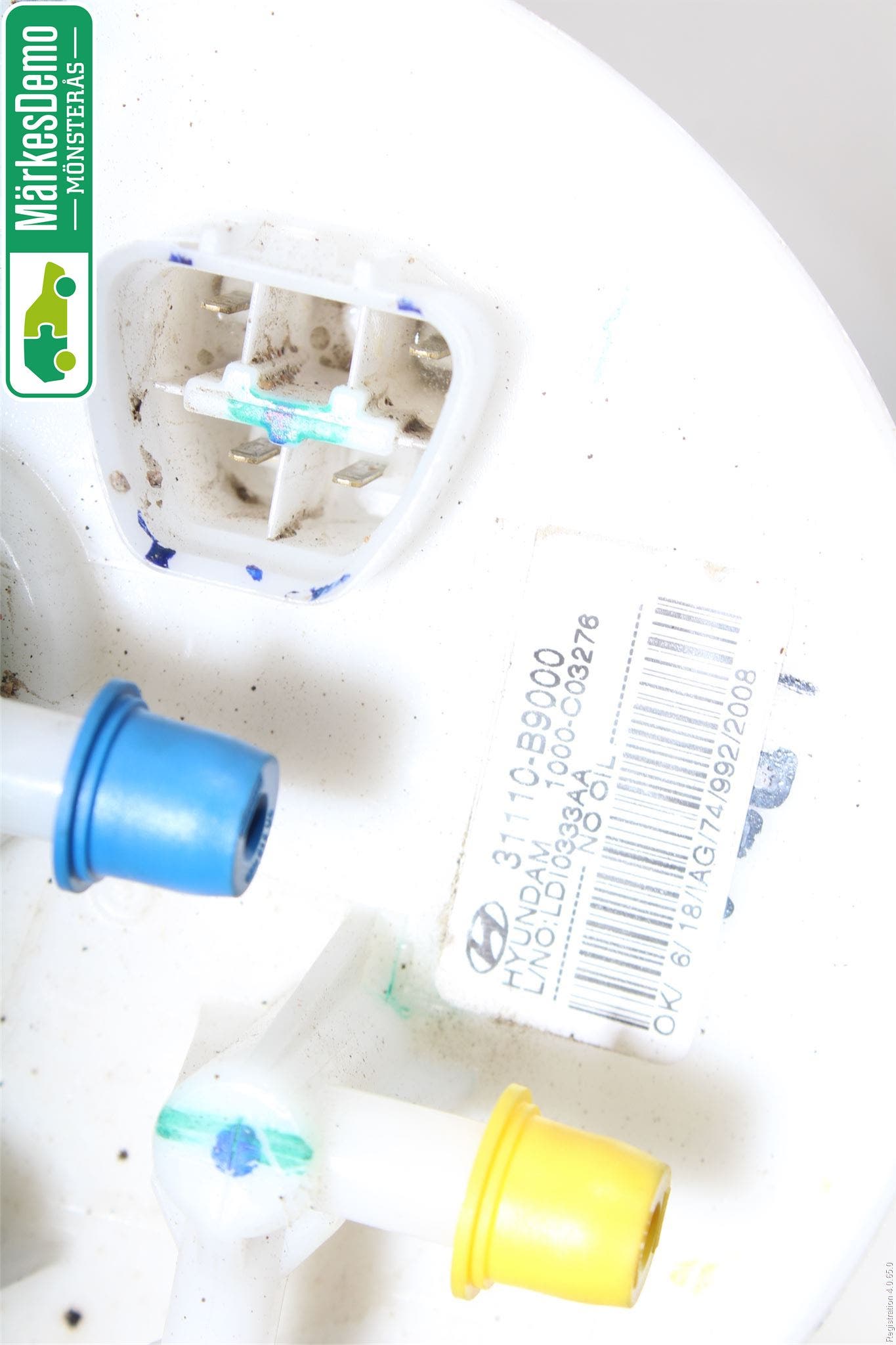 Hyundai i10 BA 14-16 Bränslepump El