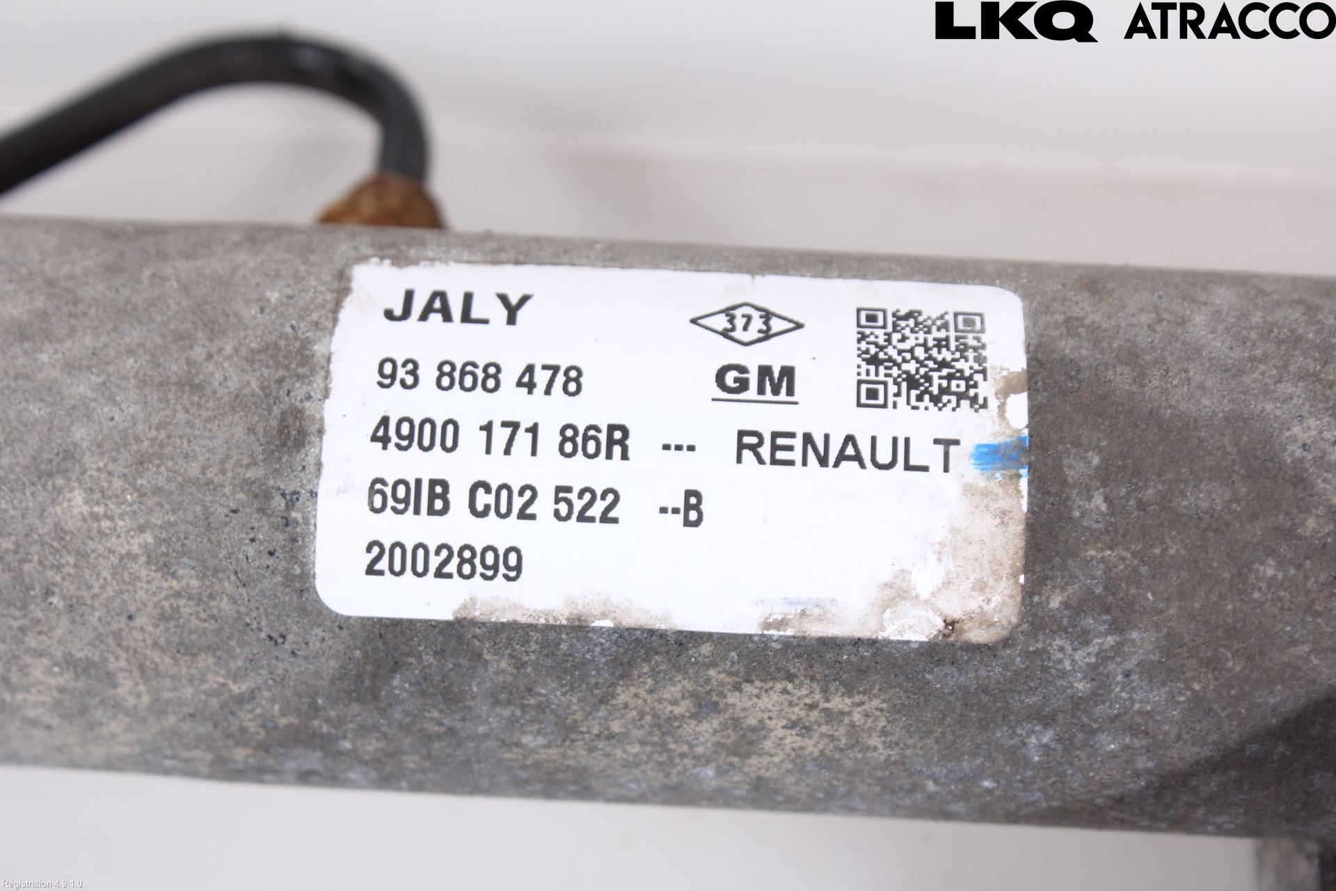 Opel VIVARO 15-19 Styrväxel Servo -Snäcka