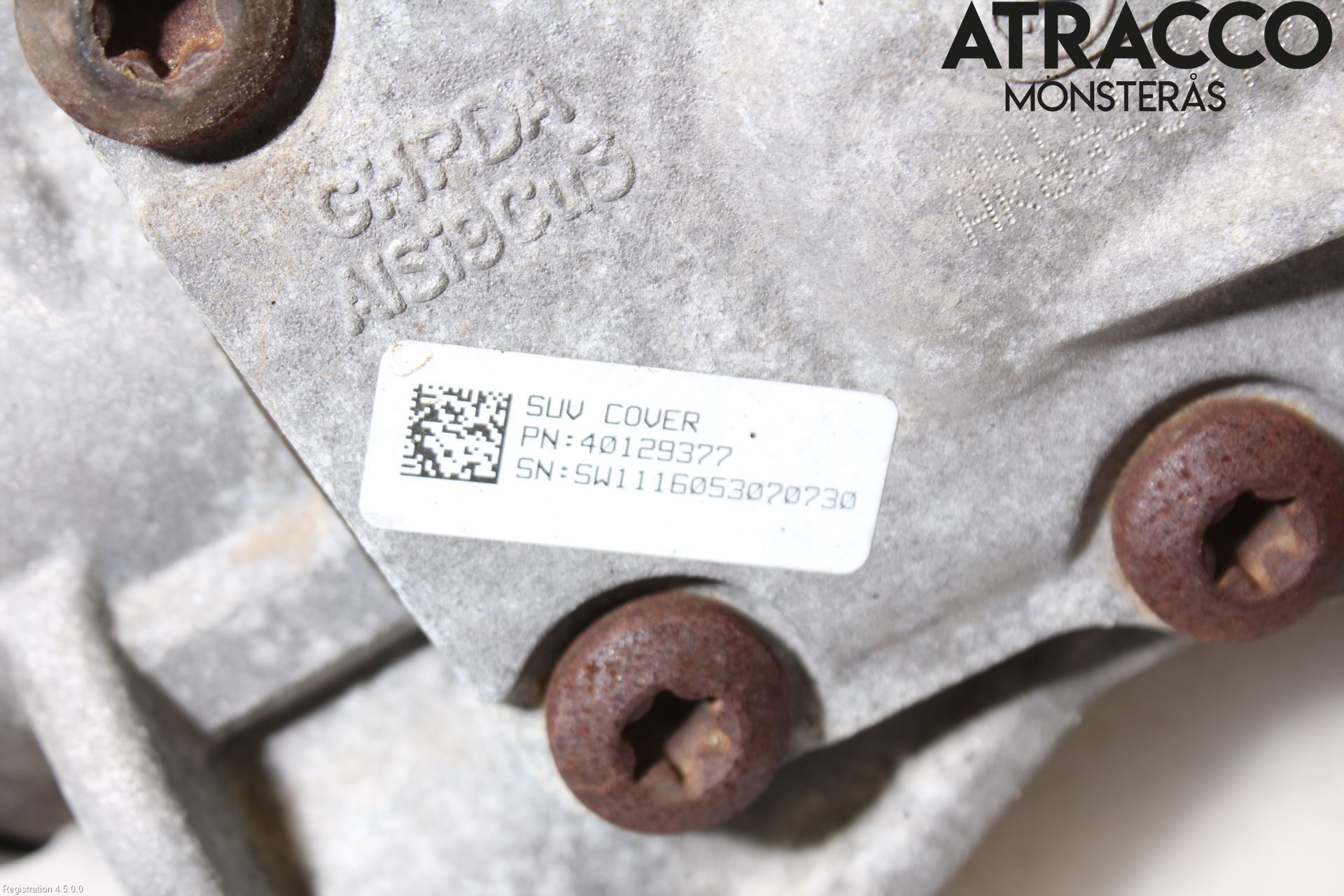 Jaguar F-PACE Framvagn Diffrential