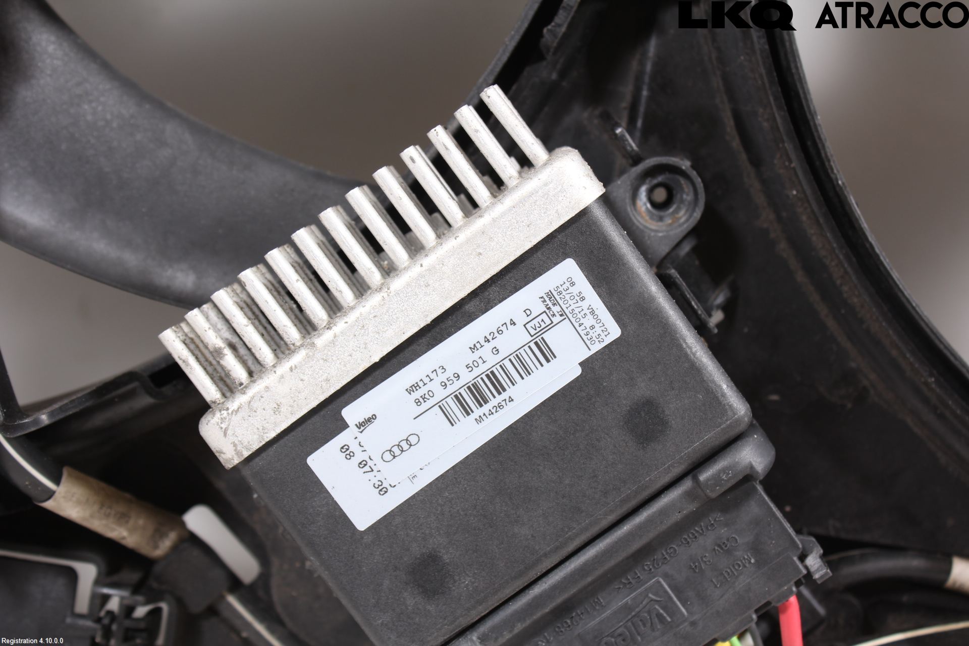 Audi A4 ALLROAD 09-16 Kylfläkt El