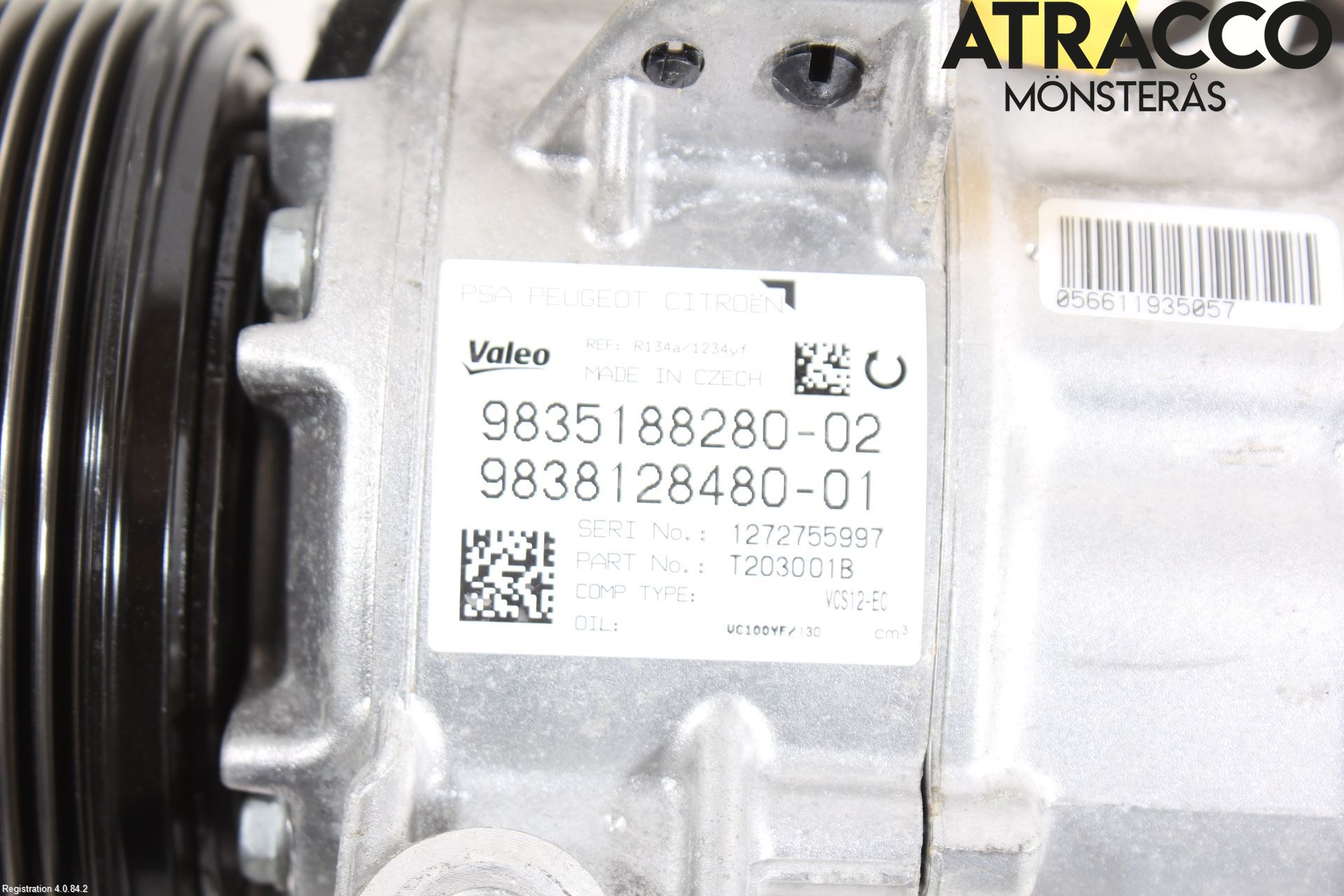 Peugeot 3008 17-24 Ac Kompressor