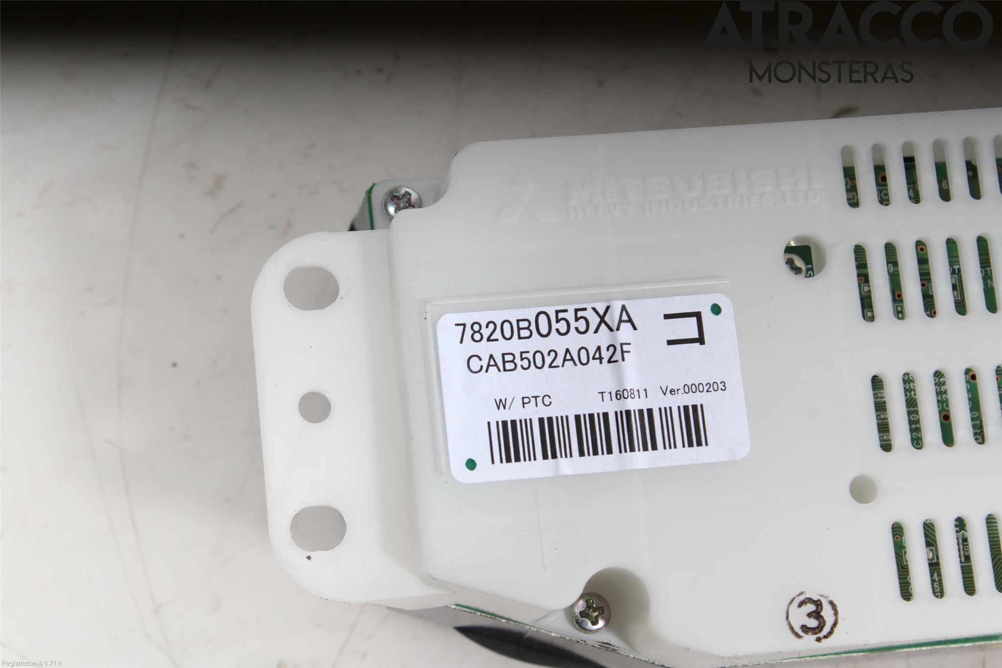Mitsubishi OUTLANDER 13-21 Ac Styrenhet Ac Manöveren