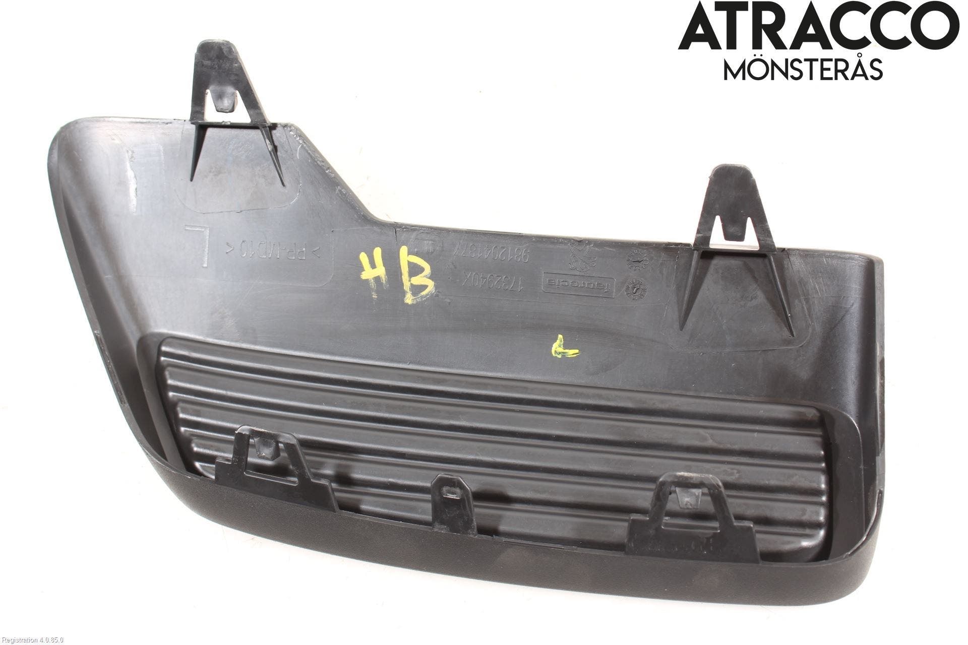 Peugeot 3008 17-24 Stötfångarlist Bak