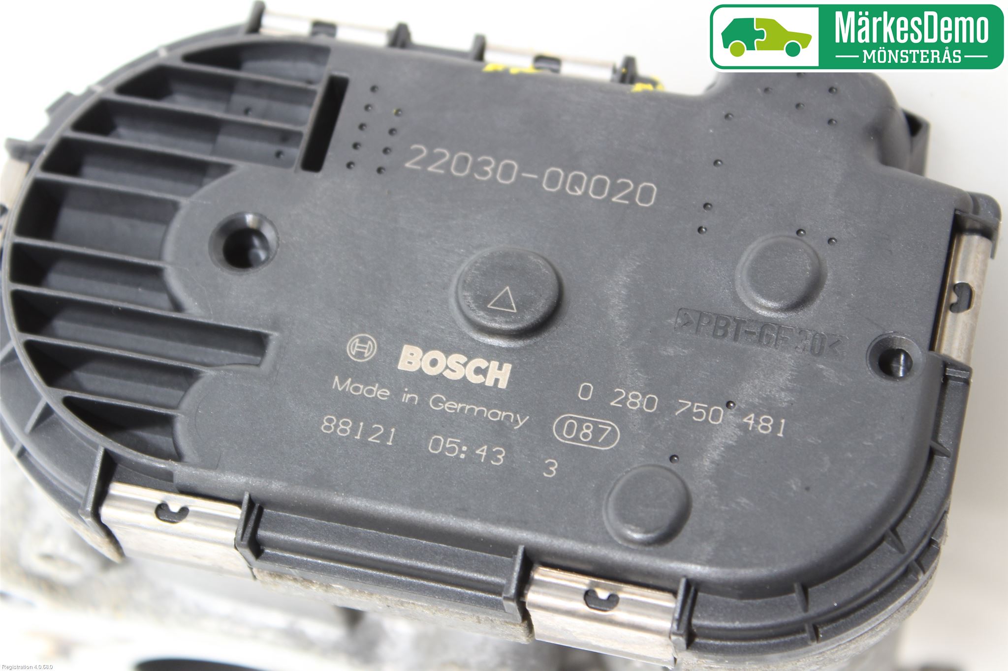 Toyota AYGO 06-14 Injspjällhus