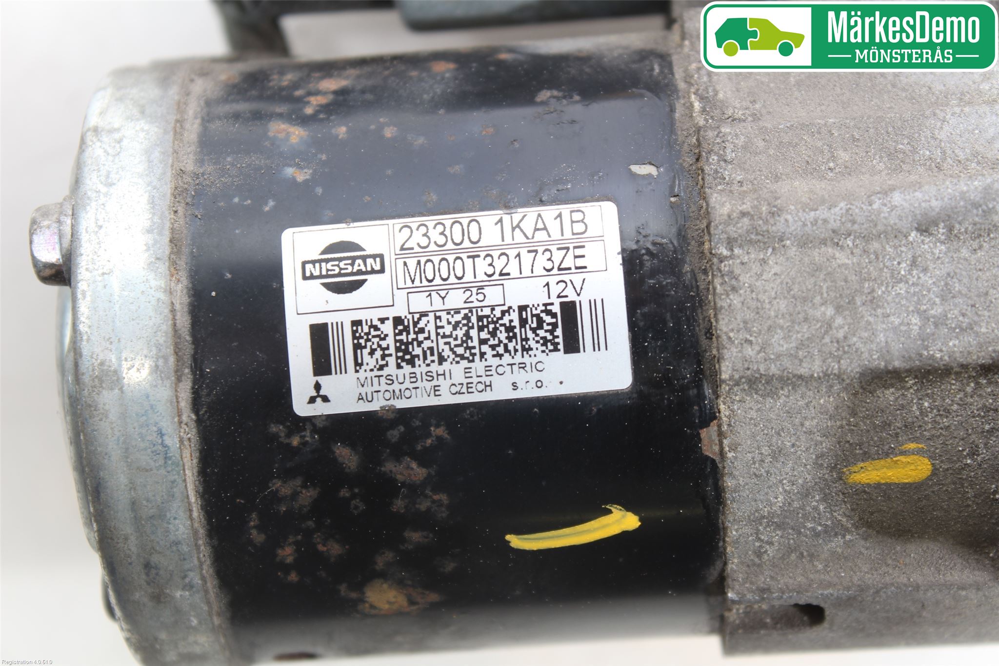 Nissan JUKE 10-14 Startmotor