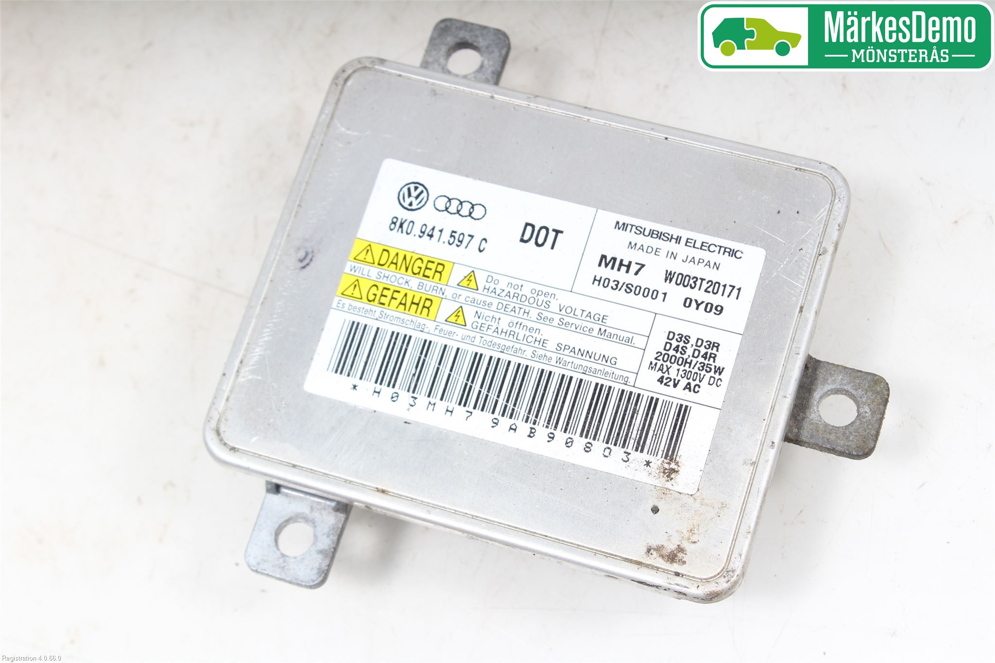 Audi A5 07-16 Styrenhet Strålkastare