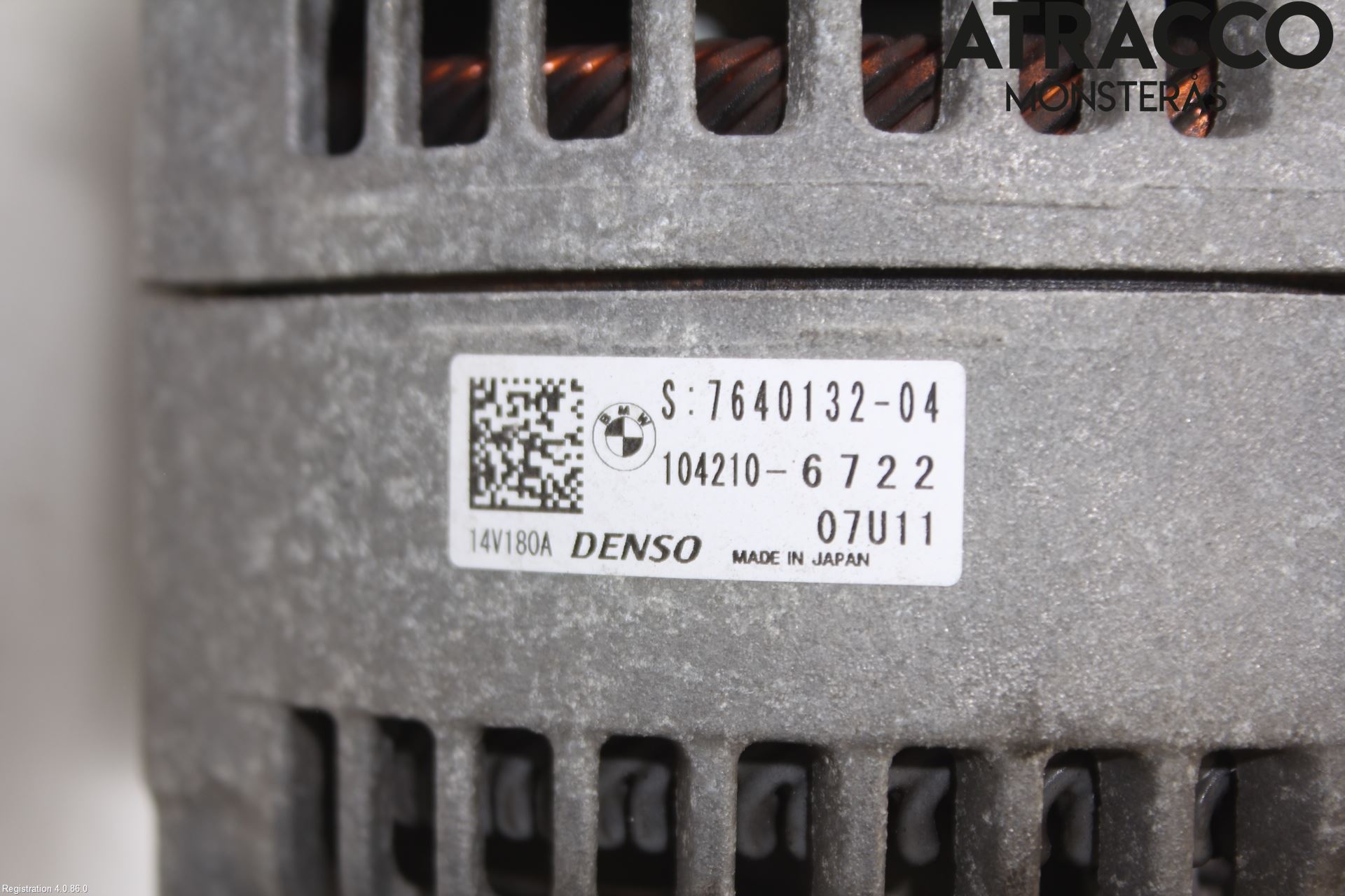 BMW 3 F30/F31/F80 12-19 Generator