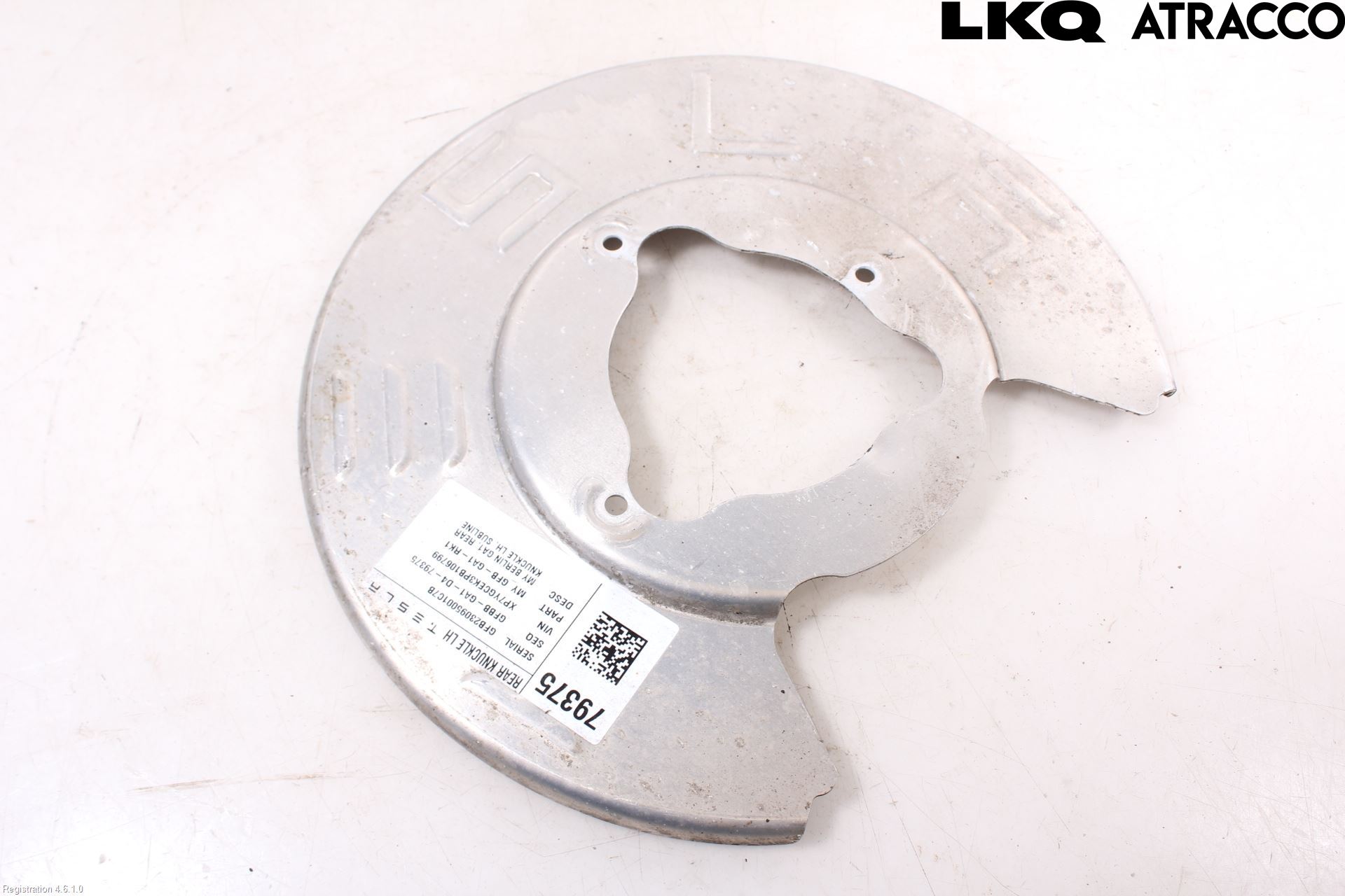 Tesla MODEL Y 21- Bromssköld Bak