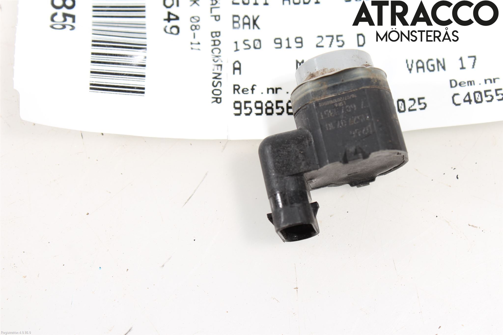 Audi A4/S4 08-11 Parkeringshjälp Backsensor