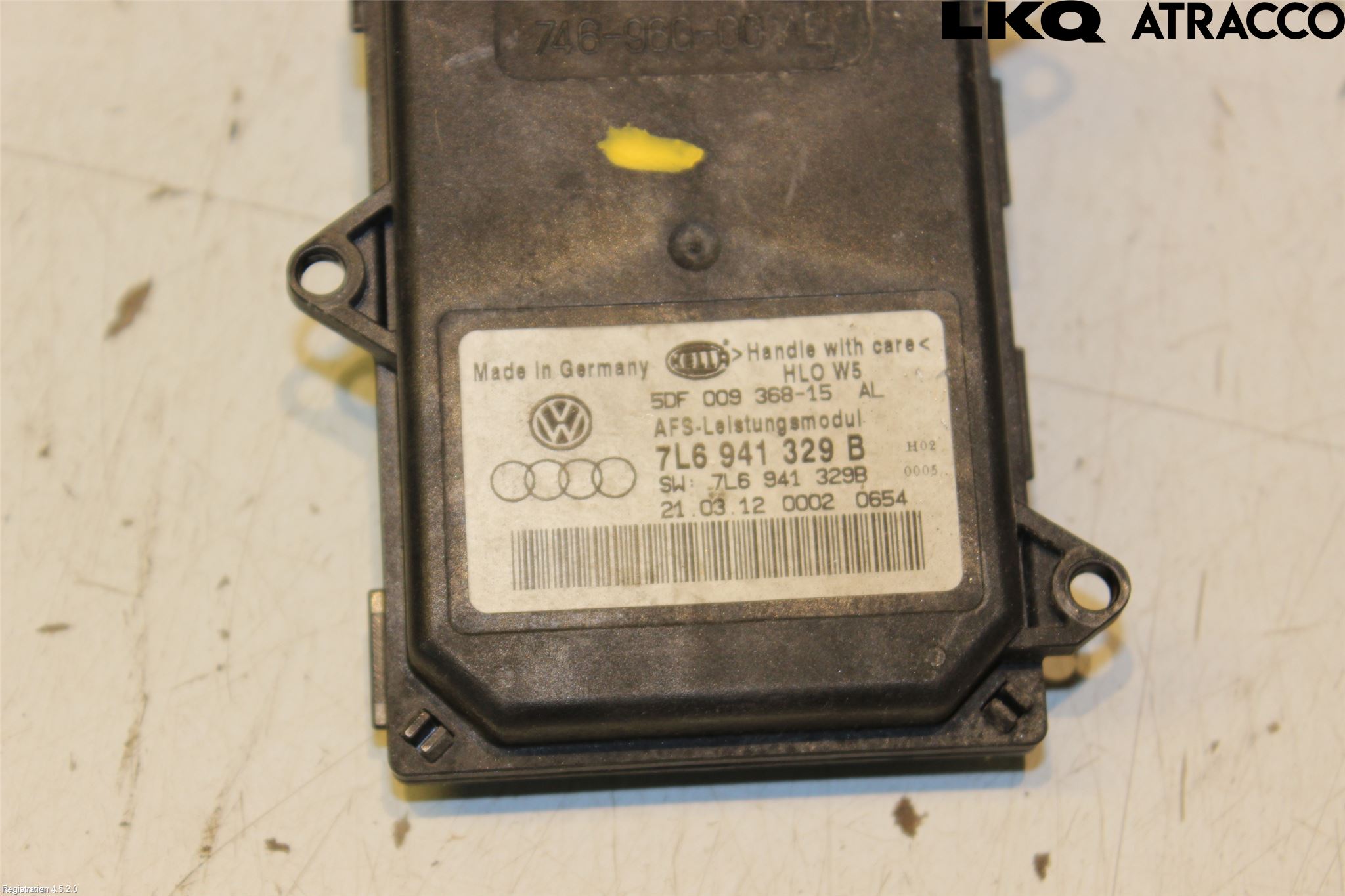 Skoda SUPERB 09-15 Styrenhet Strålkastare