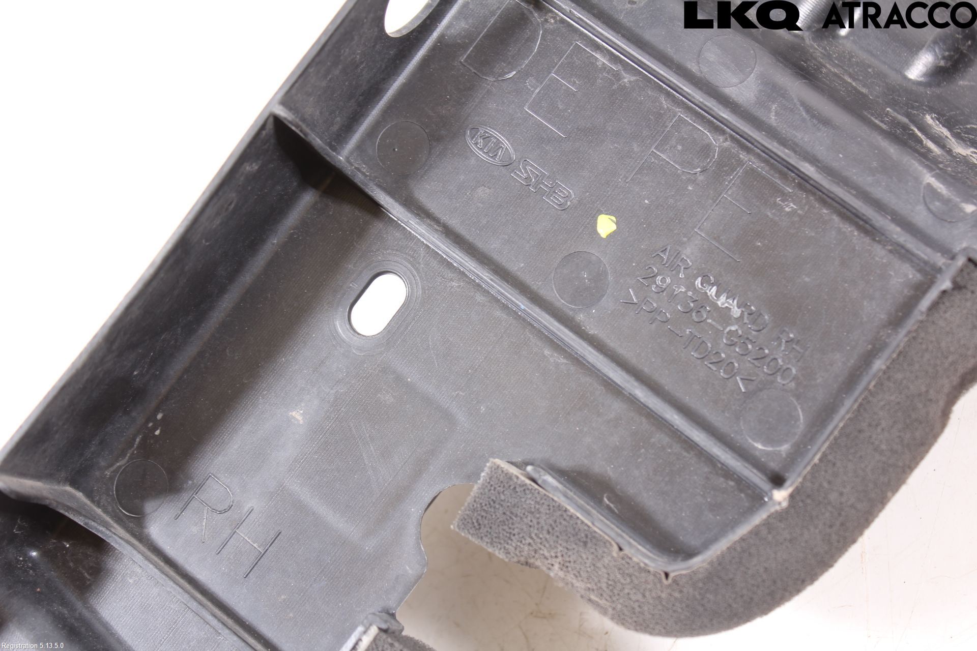 Kia NIRO (DE) 17-22 Deflektor Plåt-Plast Kylning