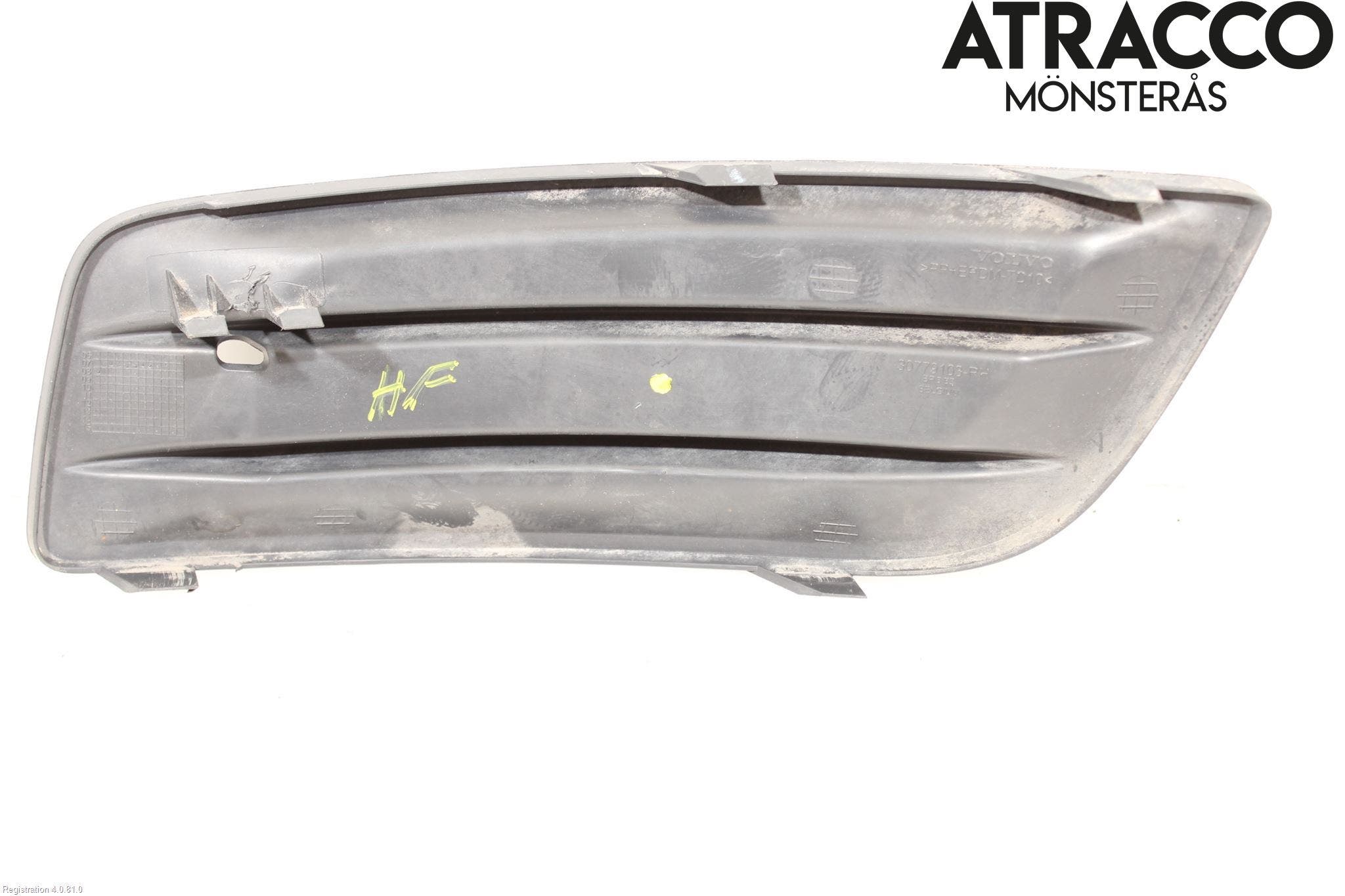 Volvo V50 08-12 Stötfångardel Fram Hö