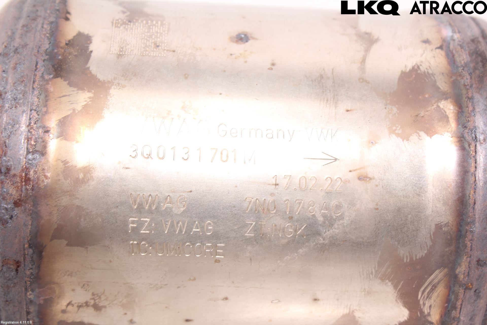 Volkswagen VW PASSAT 15-19 Katalysator