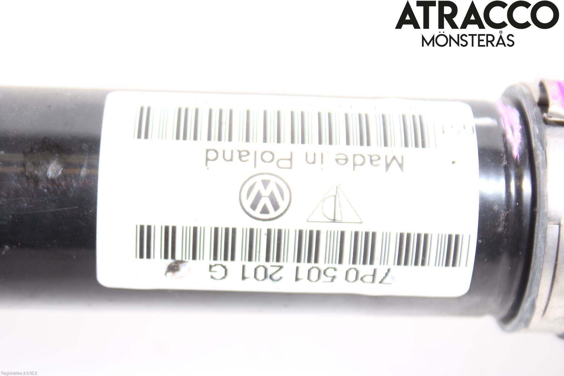 Volkswagen VW TOUAREG 7L 03-10 Drivaxel Bak Vänster