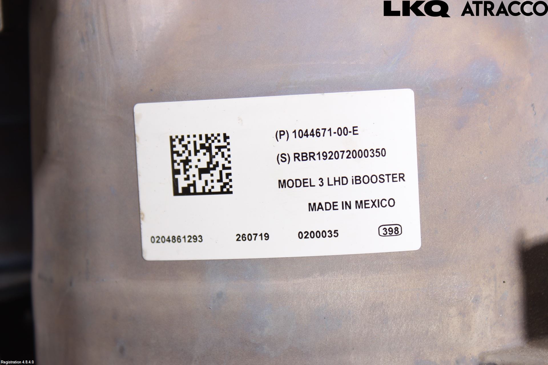 Tesla MODEL 3 17- Bromsservo