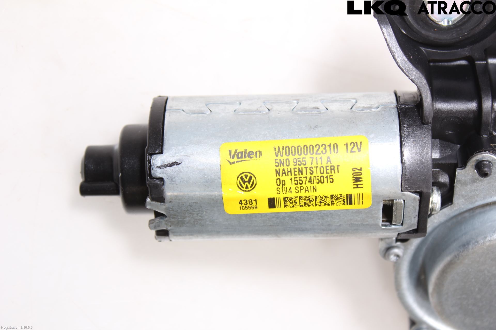 Volkswagen VW TIGUAN 07-16 Torkarmotor Baklucka
