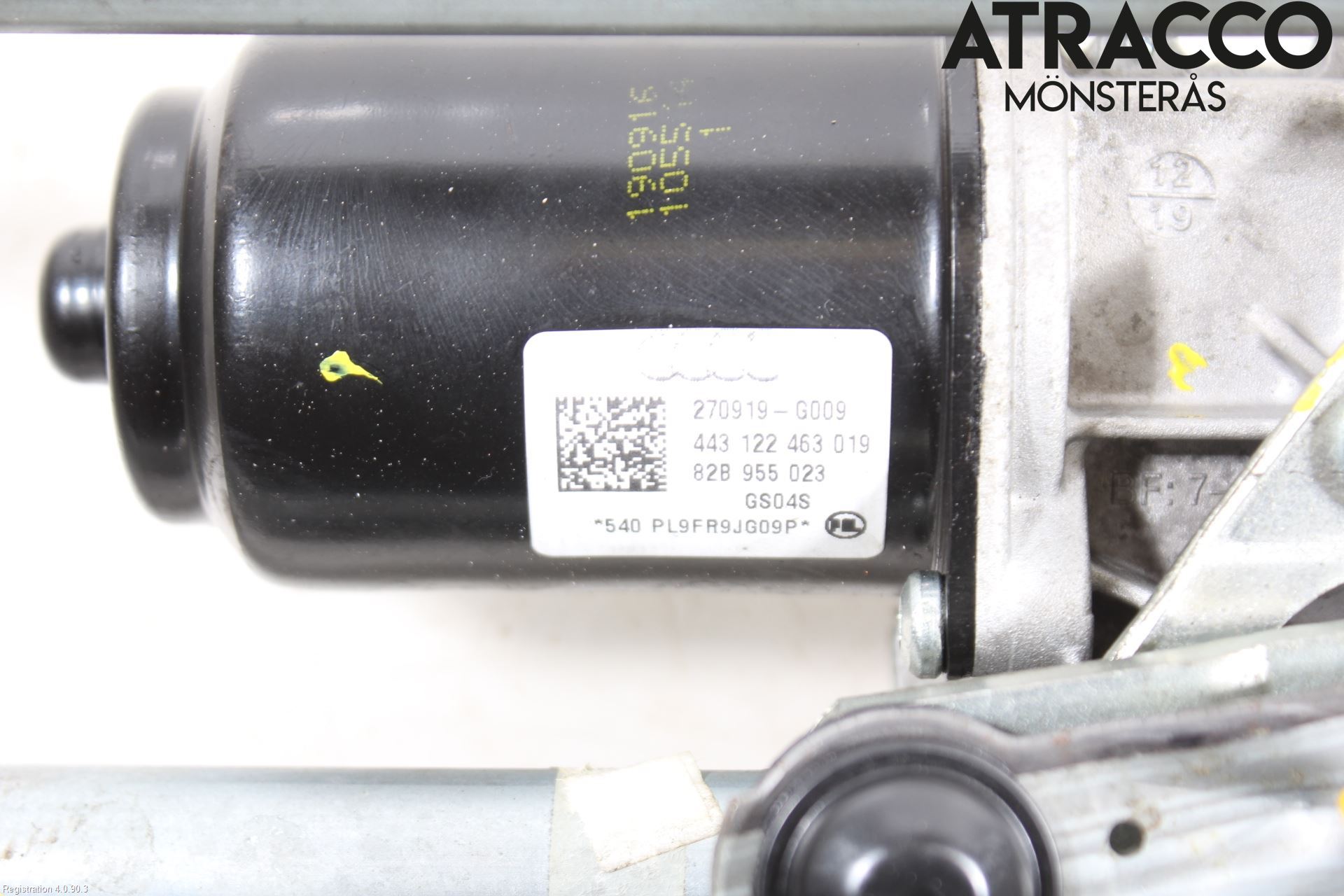 Audi A1 19- Torkarmotor Vindruta