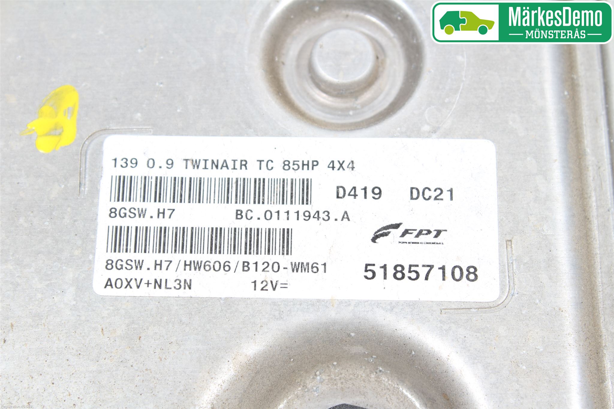 Fiat PANDA 12- Styrenhet Insprut Bensin