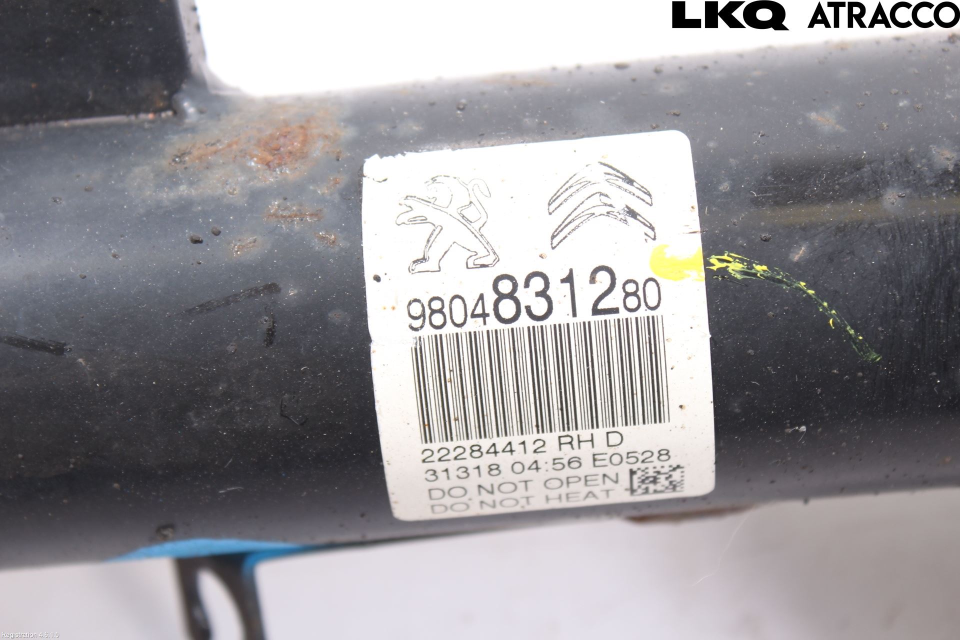 Peugeot PEUGOT 208 16-19 Fjäderben Fram Höger