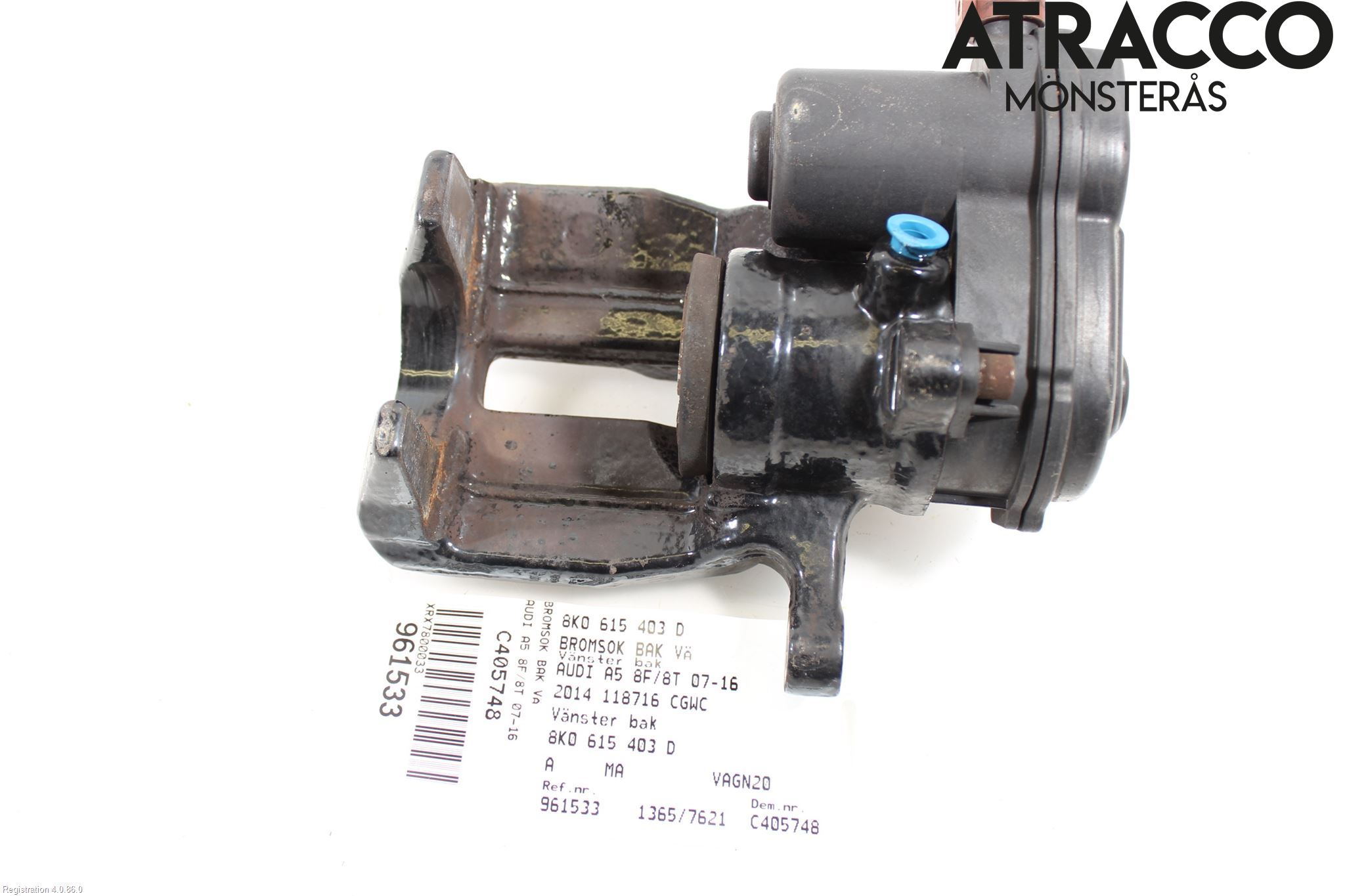 Audi A5 07-16 Bromsok Bak Vänster