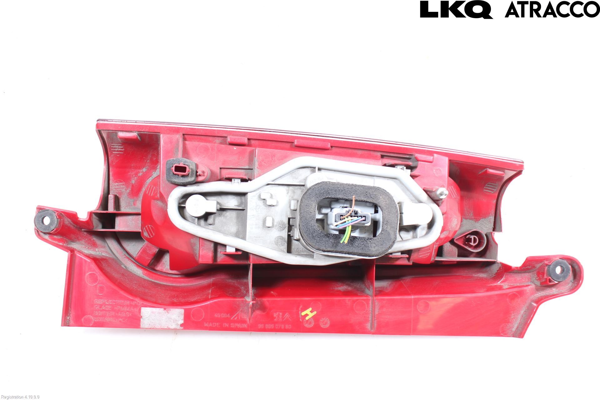 Peugeot PARTNER 08-15 Bakljus Höger