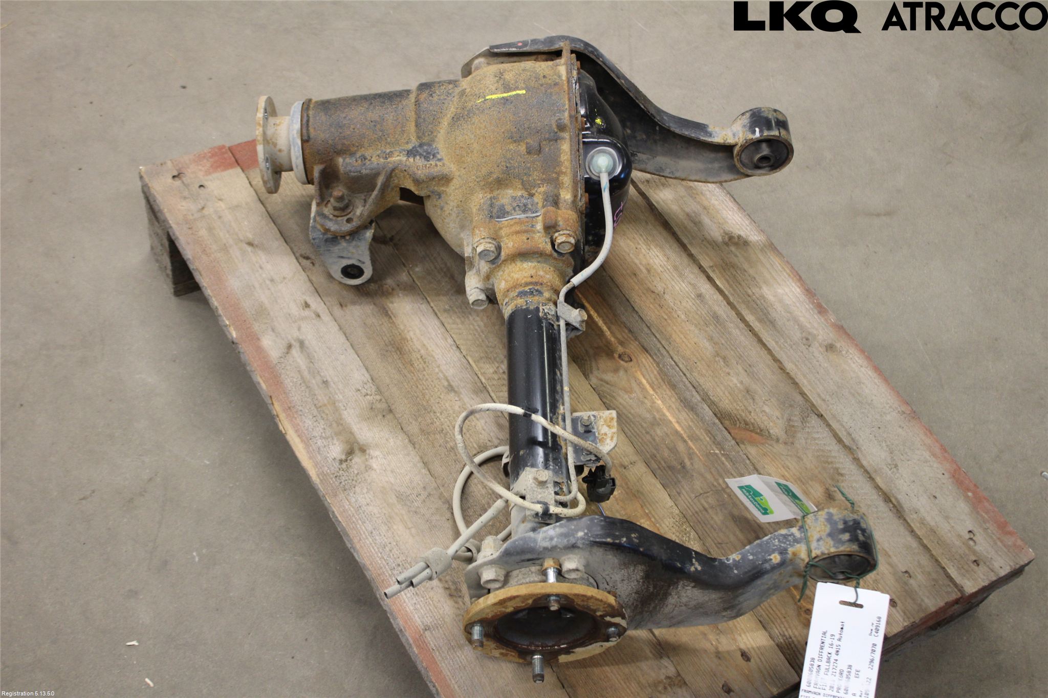 Fiat FULLBACK 16-19 Framvagn Diffrential