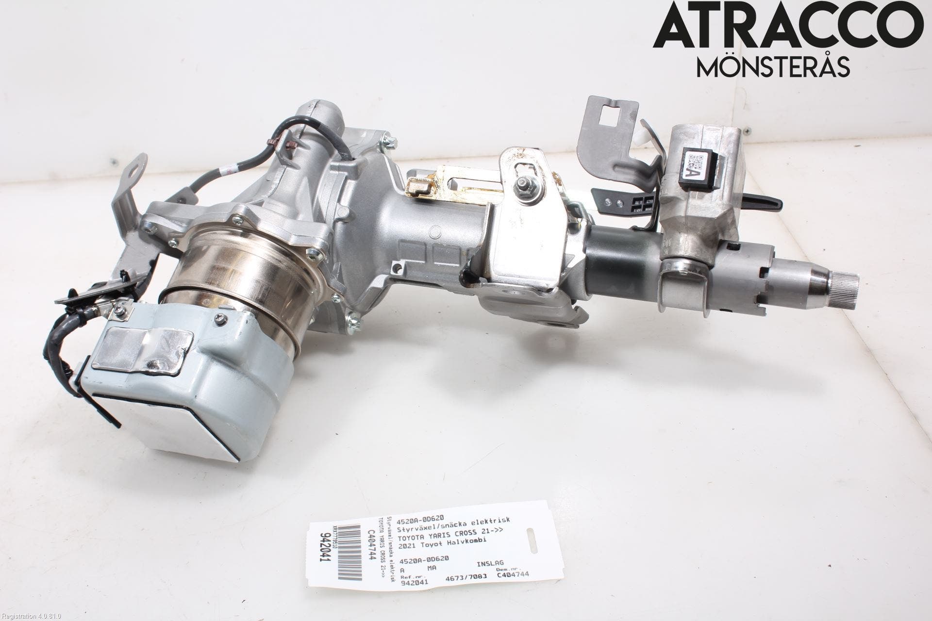 Toyota YARIS CROSS XP21 21- Rattaxelagg Med Inb Servo
