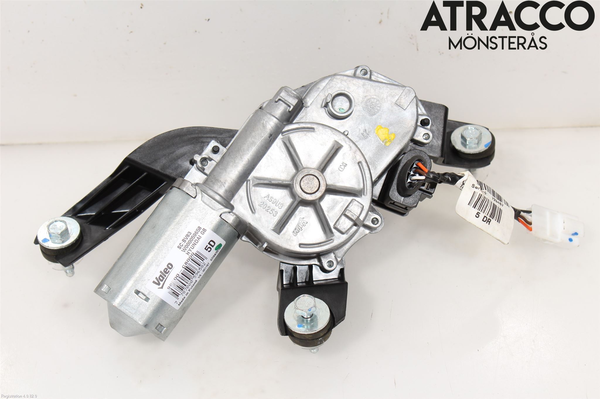 Hyundai i20 GB 15-20 Torkarmotor Baklucka