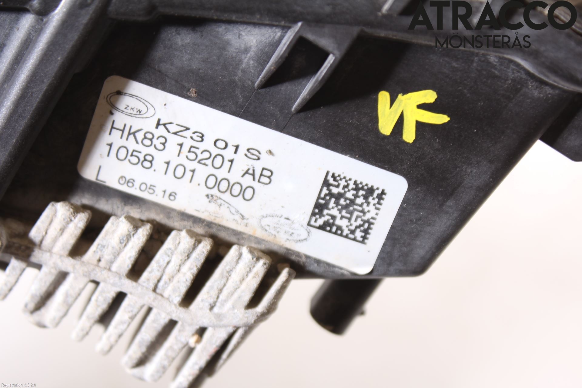 Jaguar F-PACE Positionsljus Fram Vä