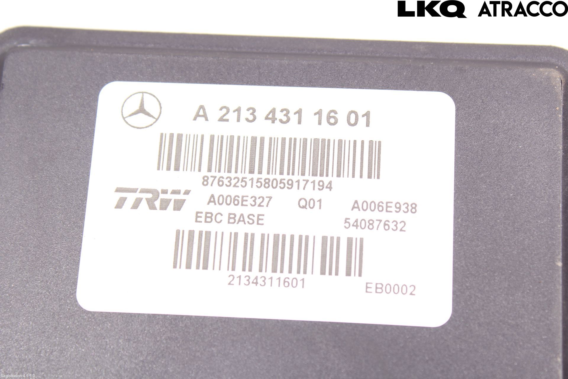Mercedes-Benz MB E-KLASS (W213) 16-23 Abs Hydraulaggregat