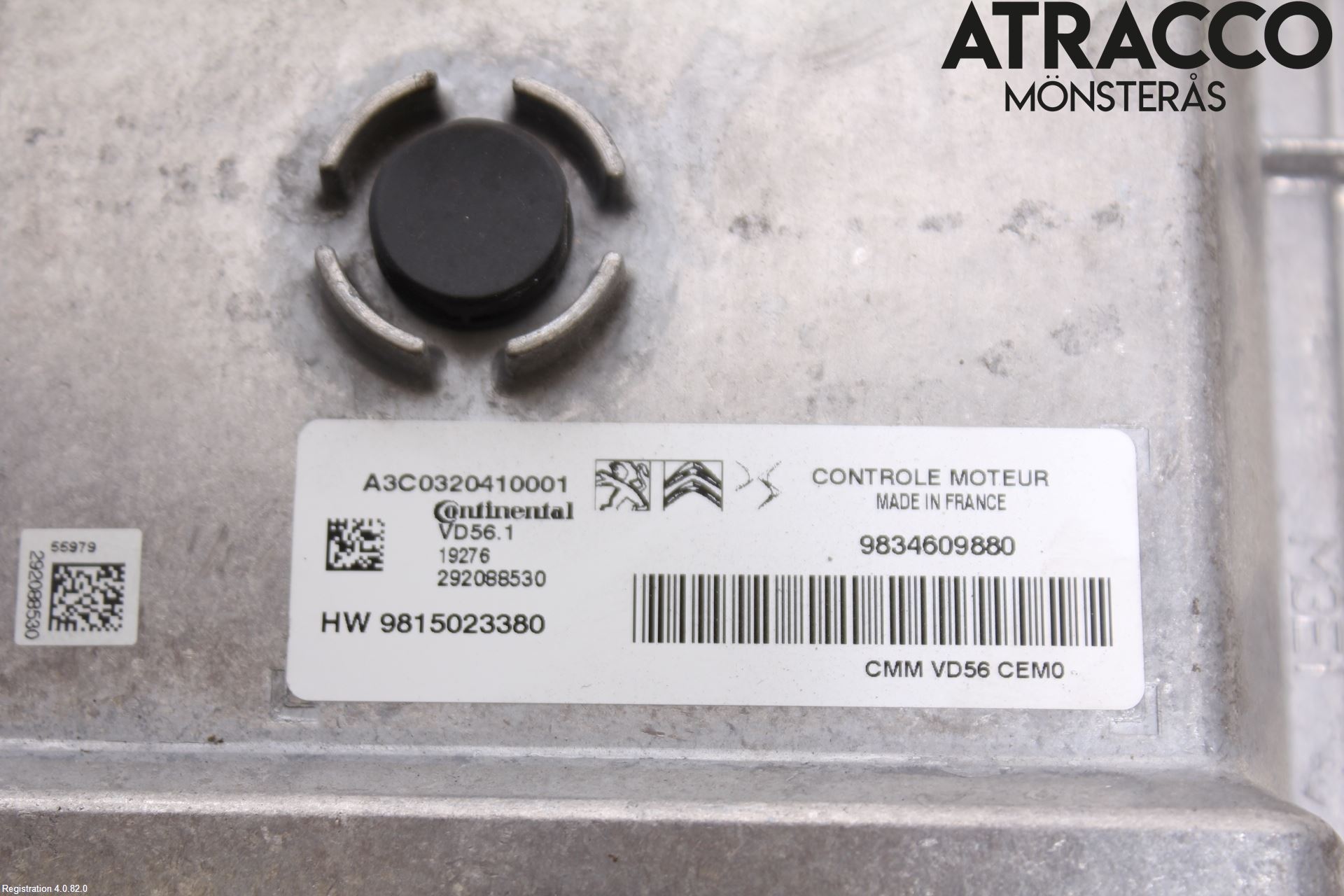 Opel CORSA F, CORSA-E 20- Styrenhet Insprut Bensin