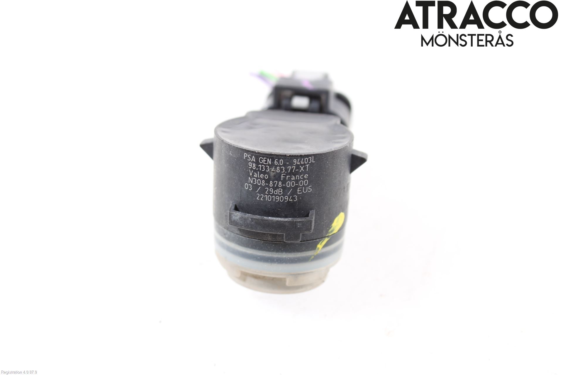 Citroen DS 7 CROSSBACK 19-23 Parkeringshjälp Backsensor