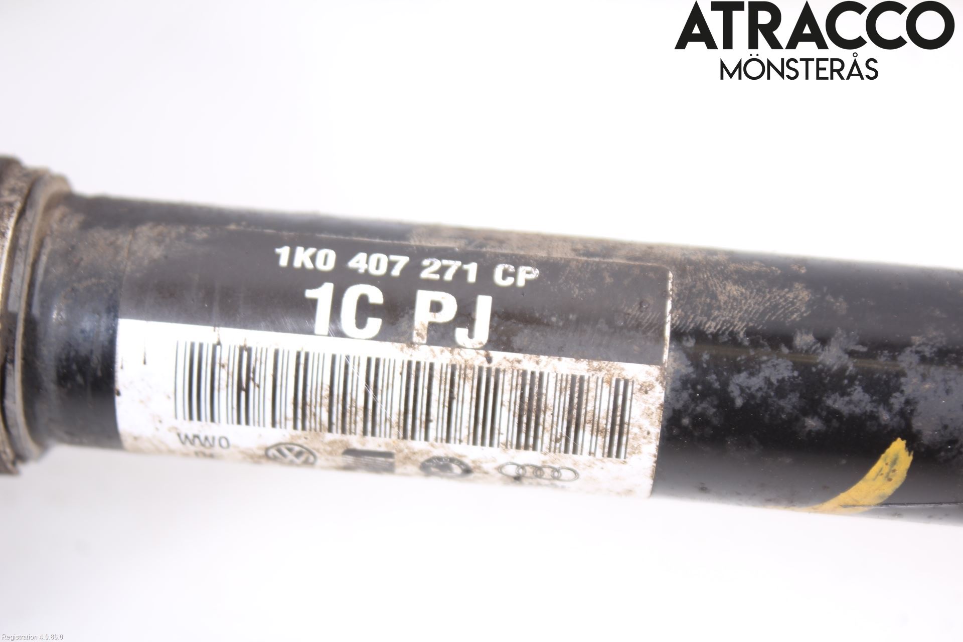 Volkswagen VW GOLF VI 09-13 Drivaxel Fram Vänster