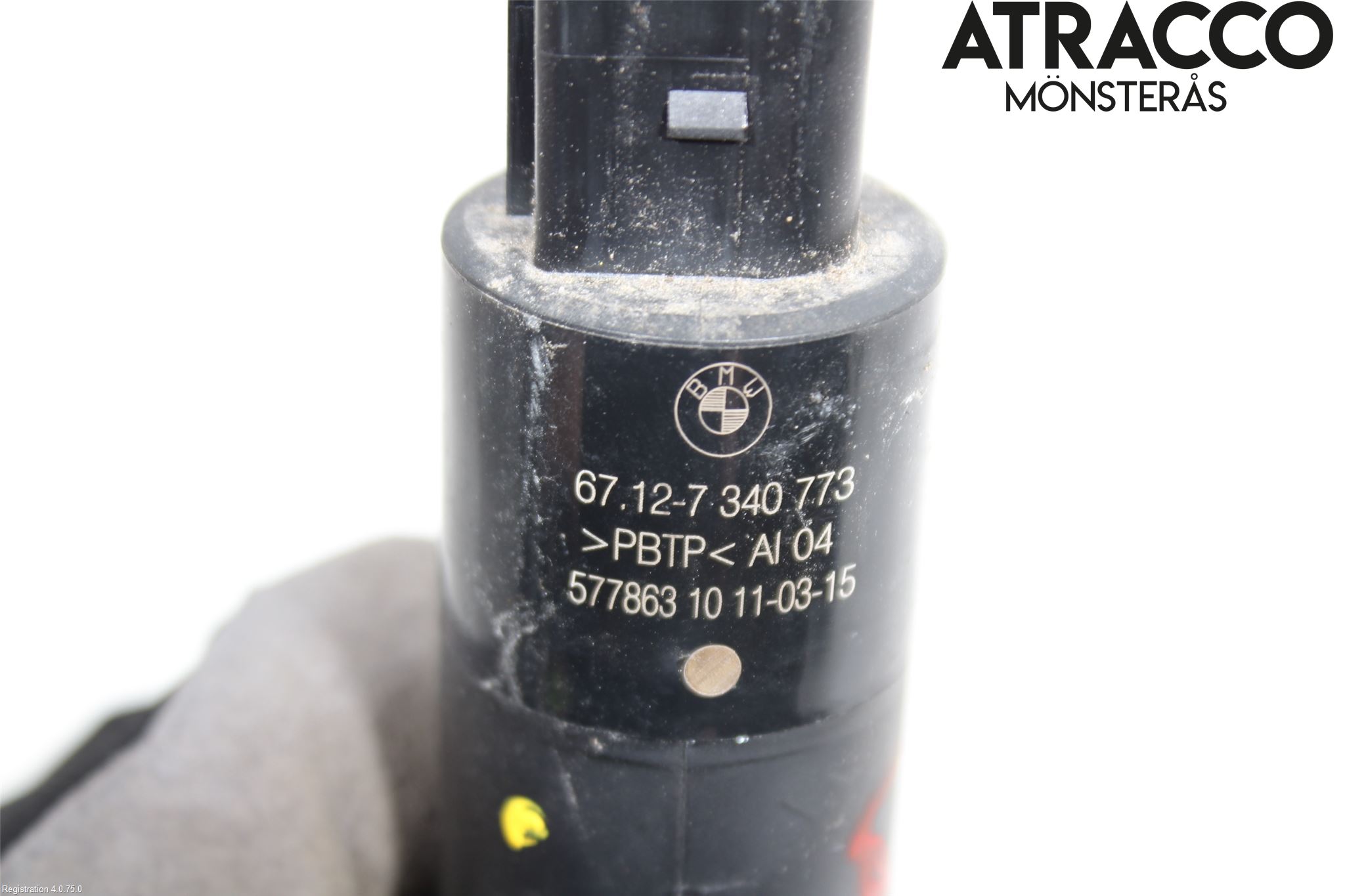 BMW X5 F15 13-18 Spolarpump Högtryck